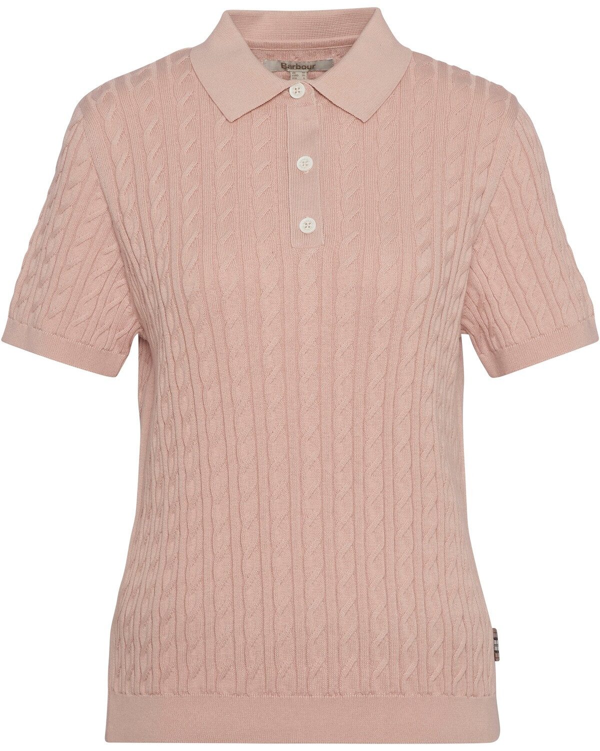 Barbour Langarm-Poloshirt Strickpolo Hartland