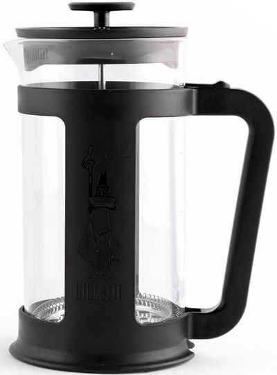 BIALETTI Kaffeebereiter Smart, 1l Kaffeekanne, hitzebeständiges Borosilikatglas