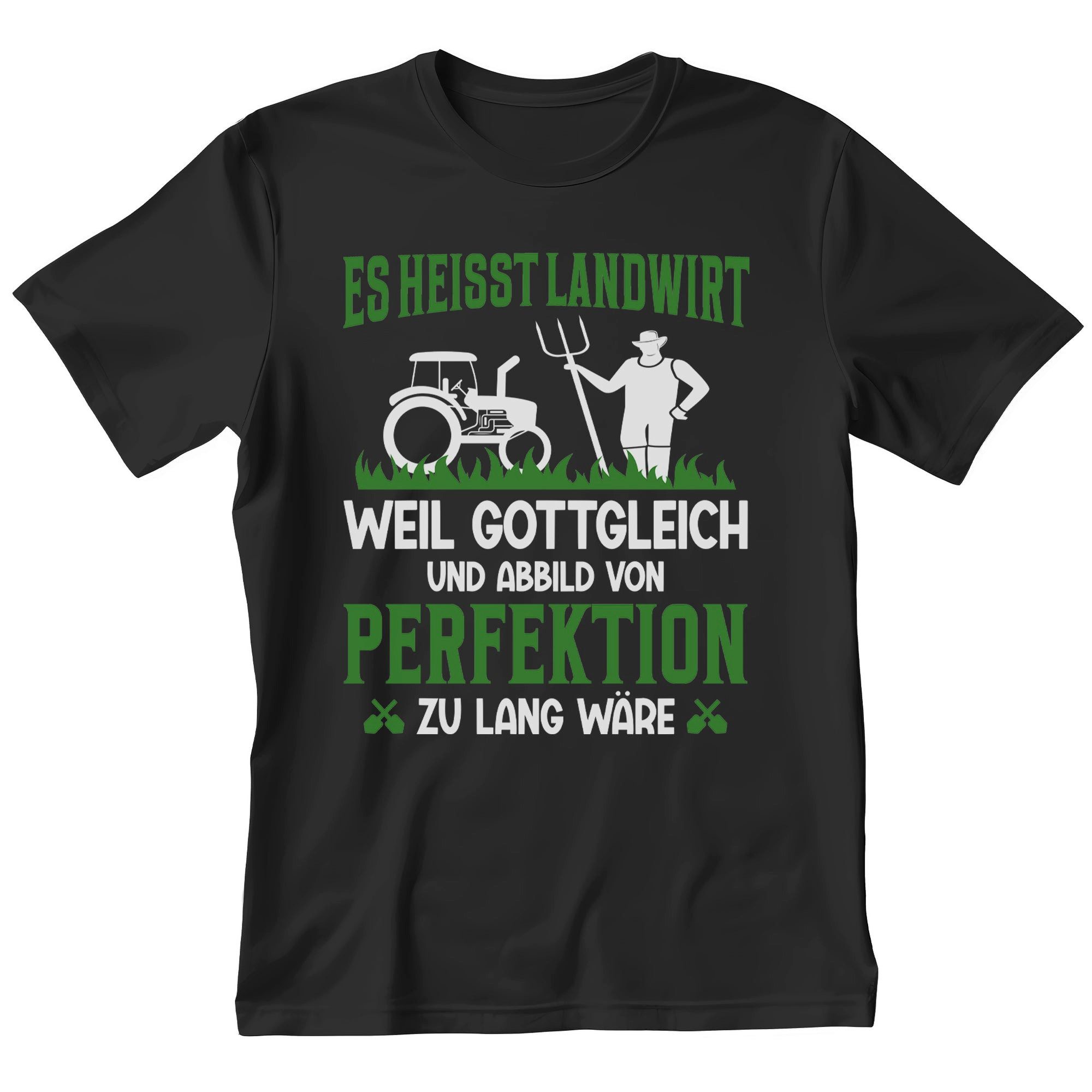 T-Shirt Landwirt Geschenk Männer Spruch Beruf Ausbildung Studium Abschluss