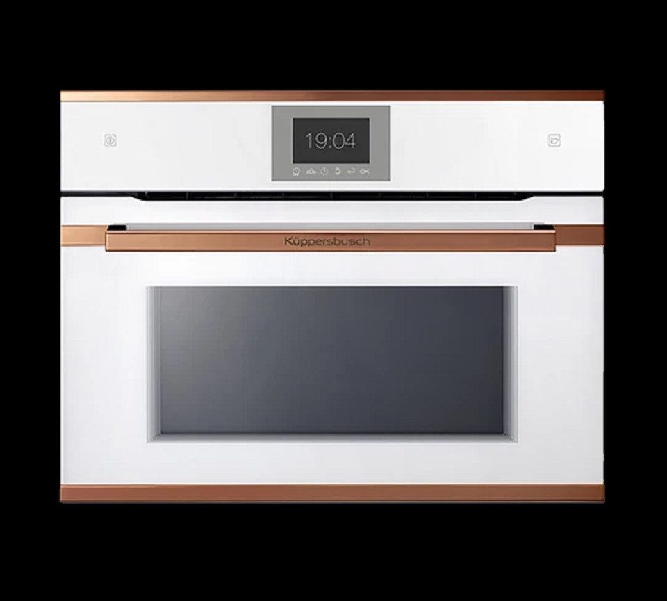 Küppersbusch Einbau-Dampfgarer CBD6550.0W DK6, Schnellaufheizung, 40 Automatikprogramme, Touch