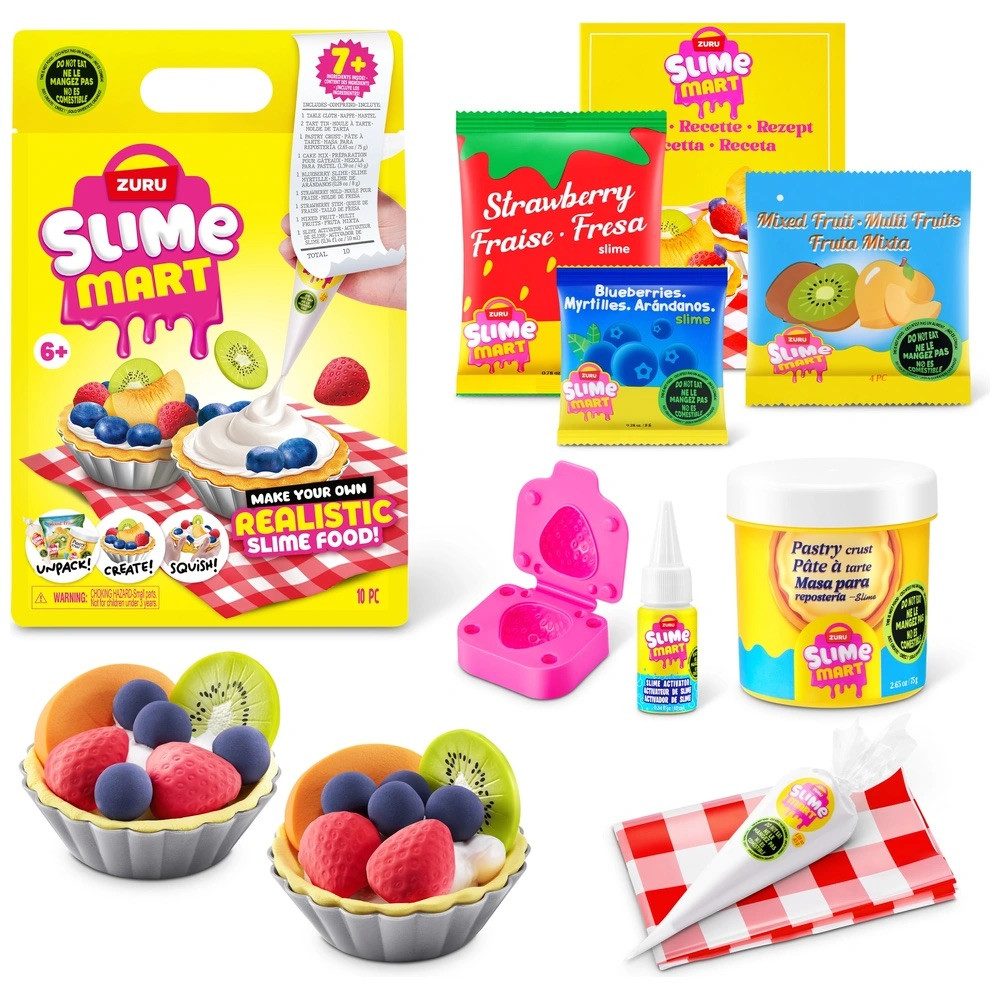 ZURU Kinder-Küchenset ZURU 15901E - Slime Mart Obstkuchen - Schleim