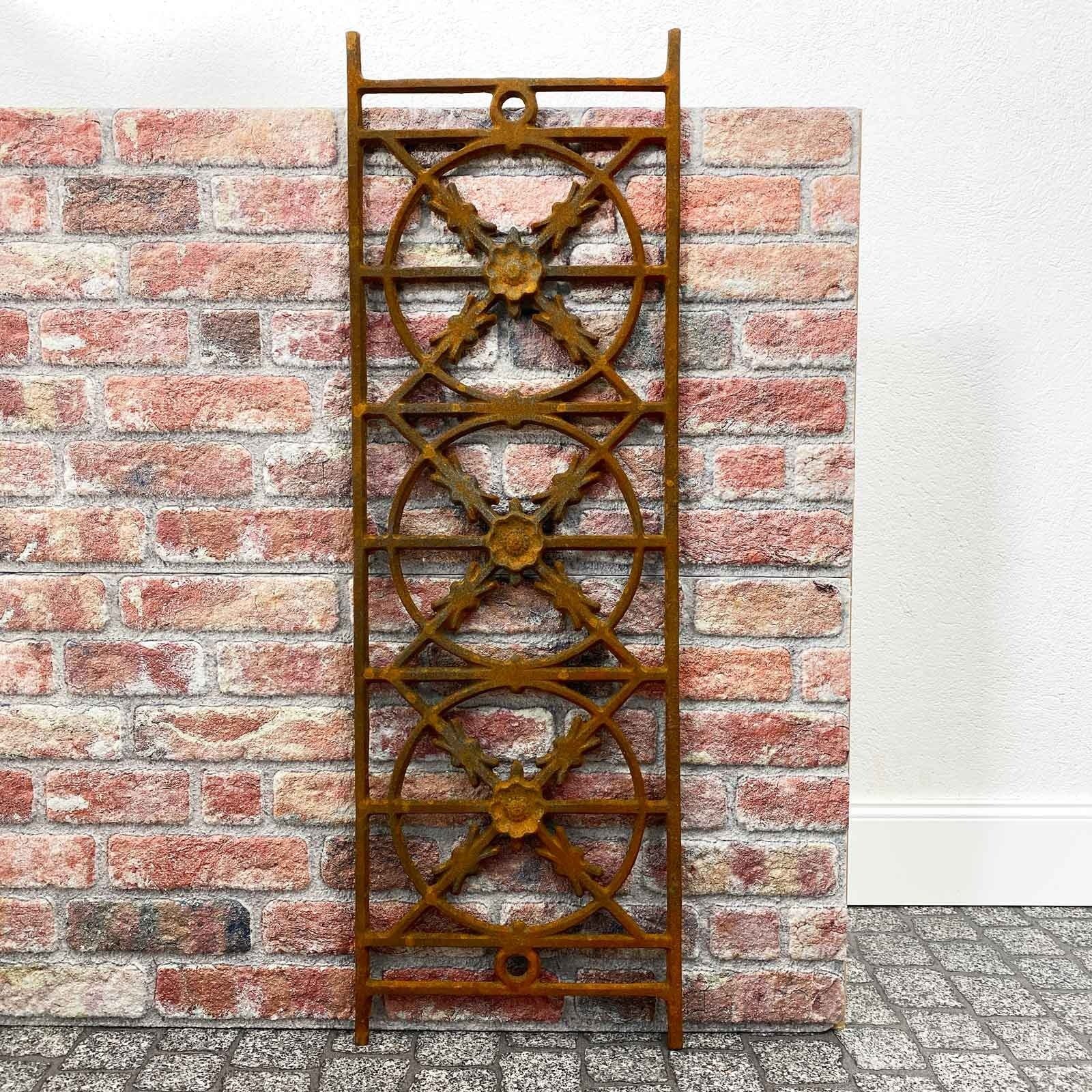 Aubaho Fenster Eisengitter Gitter Fenstergitter Eisen AntikStil