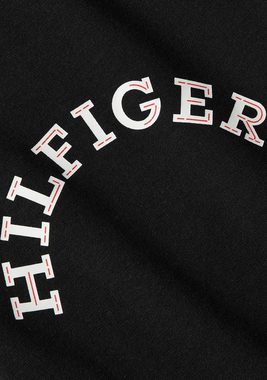 Tommy Hilfiger T-Shirt MONOTYPE BACK PRINT mit Logo-Druck auf der Brust