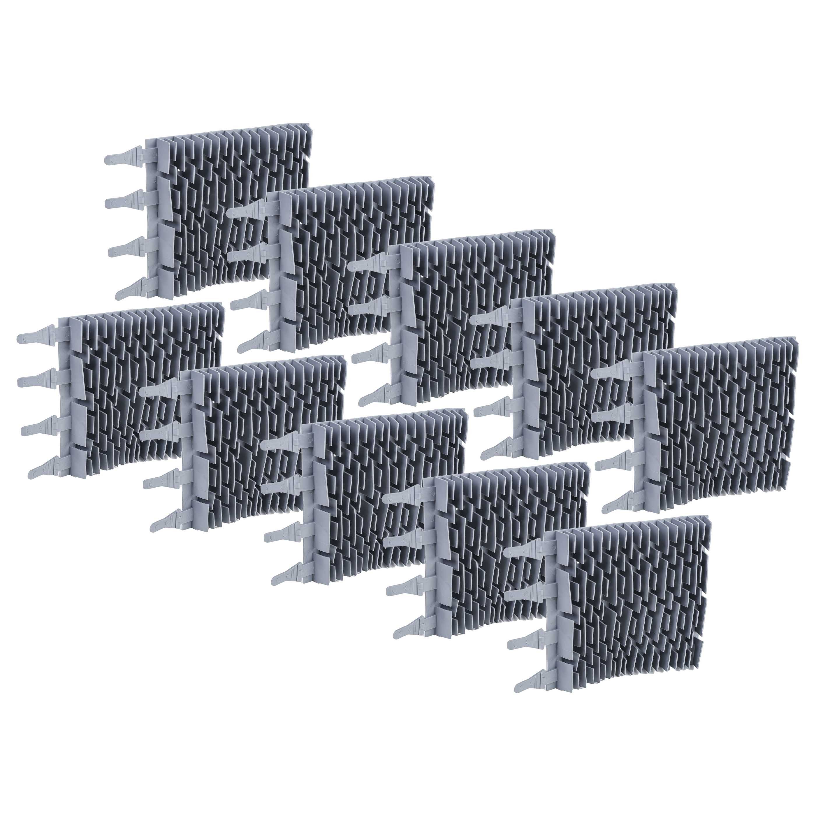 vhbw Poolbürste passend für Gre GT2120, GT3220 Pool / Poolsauger, Pool, Poolsauger, Ersatzbürste für Poolroboter, Zuverlässige Entfernung von Schmutz &