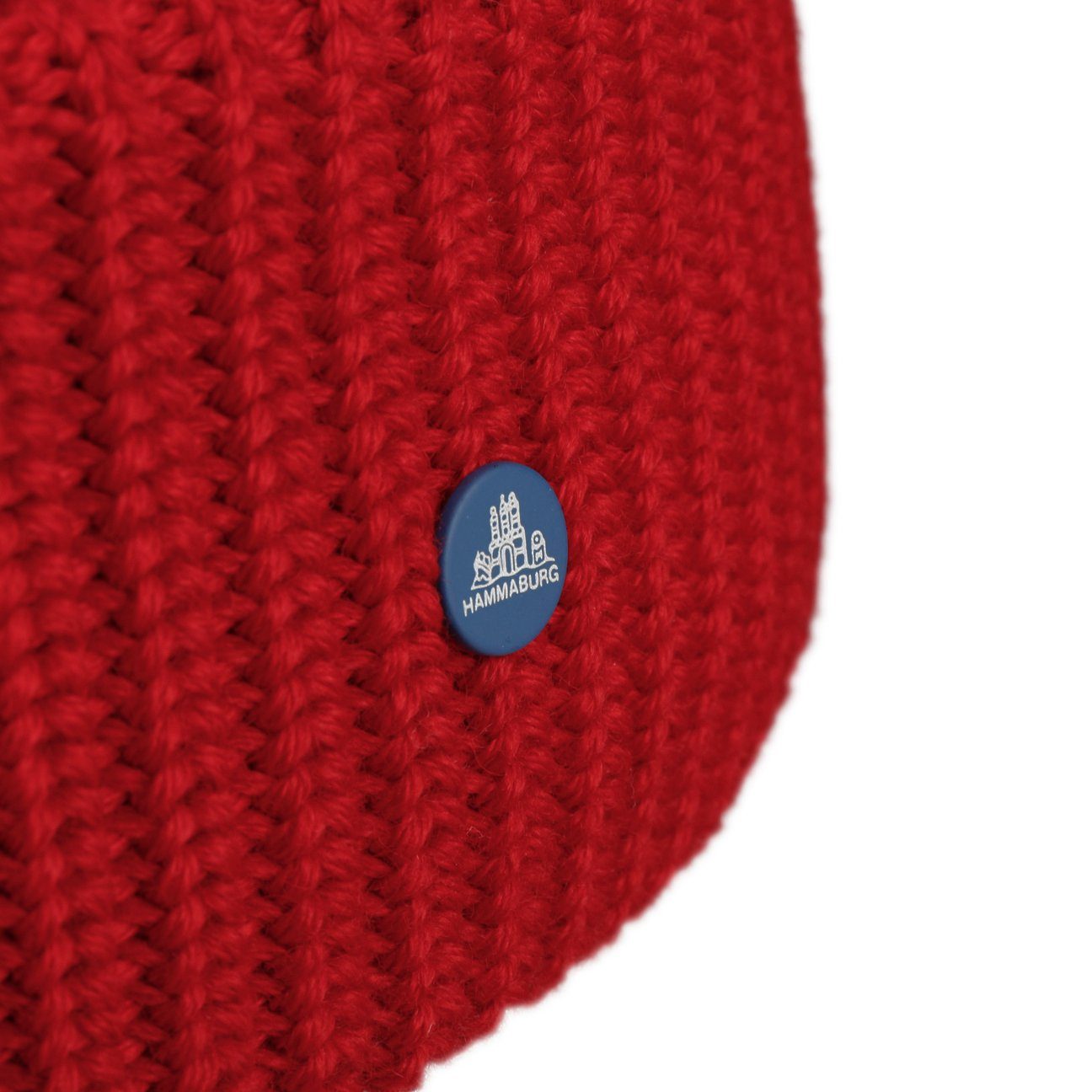 (1-St) rot Umschlag, Italy in Hammaburg Beanie Made Mütze mit