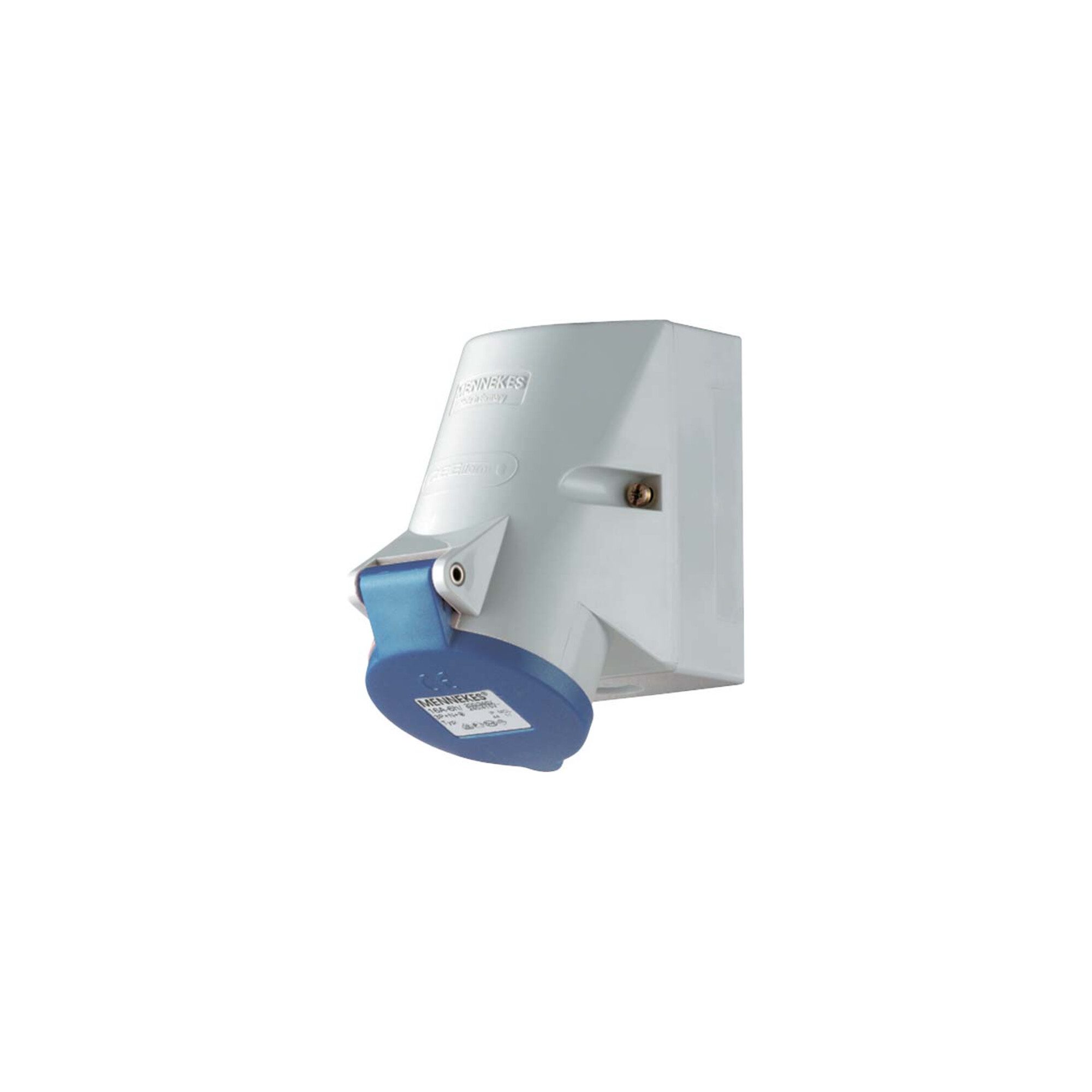 Mennekes CEE-Stecker Mennekes Wanddose TwinContact 16A, 3p, 6h, 230V, IP44 1720