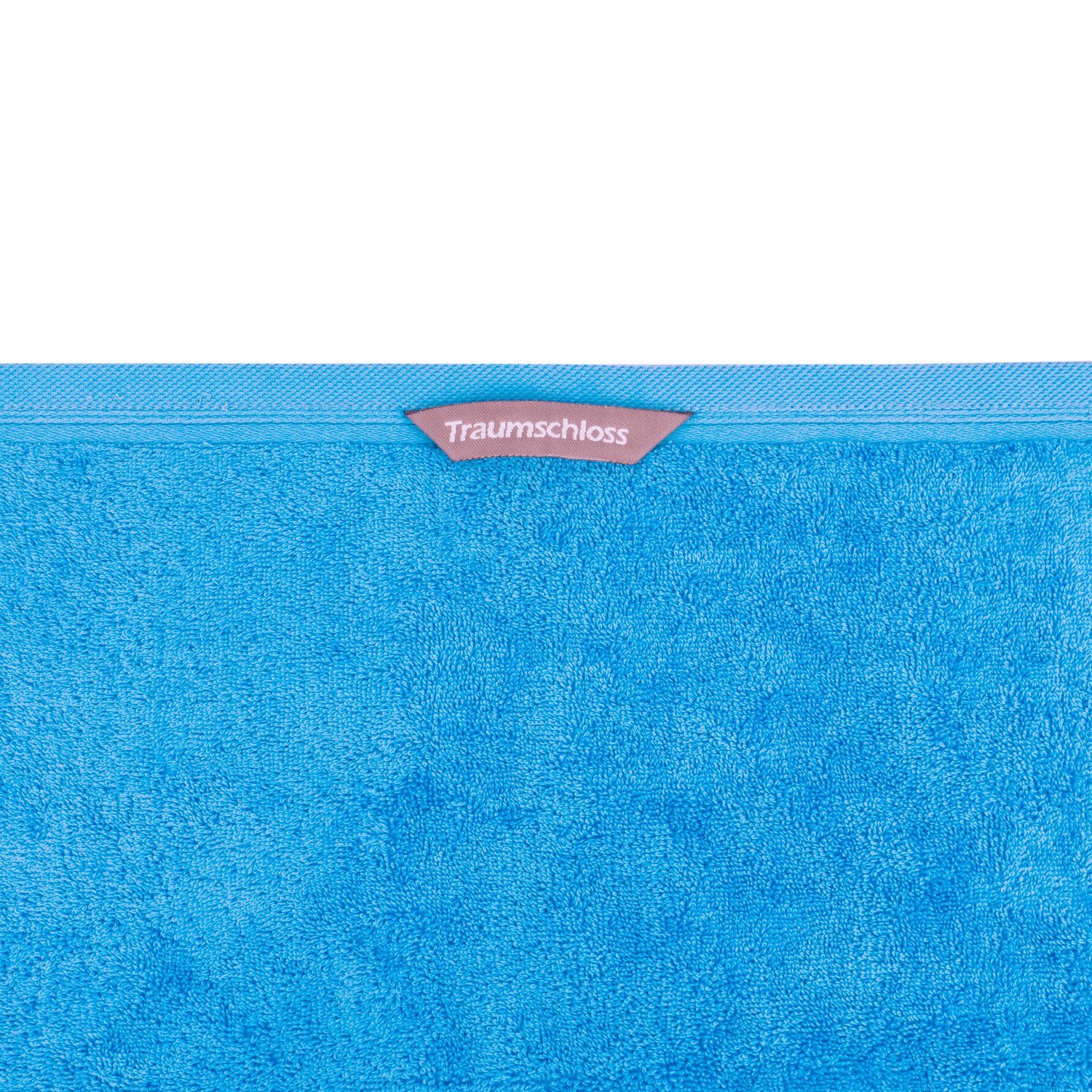 weich Flauschig (1-St), Haut zur Traumschloss Frottier-Line, angenehm Frottier & Handtuch hellblau