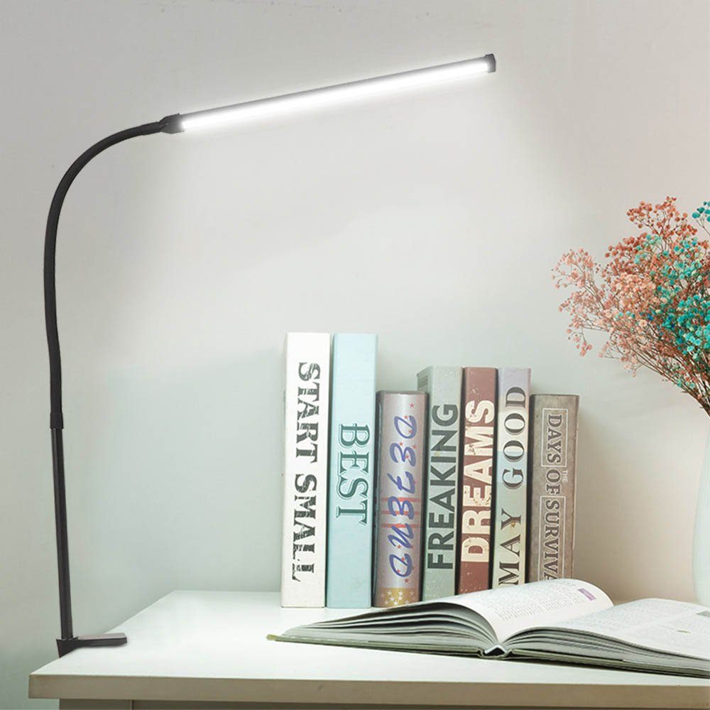 MUPOO LED Stehlampe Schwarz Dimmbar, Stehleuchte für Schlafzimmer  Wohnzimmer, 1.5m Höhe