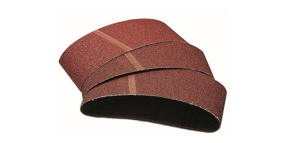 Wolfcraft Bandschleifer Wolfcraft Gewebeschleifbänder K80 75 x 533 mm 6