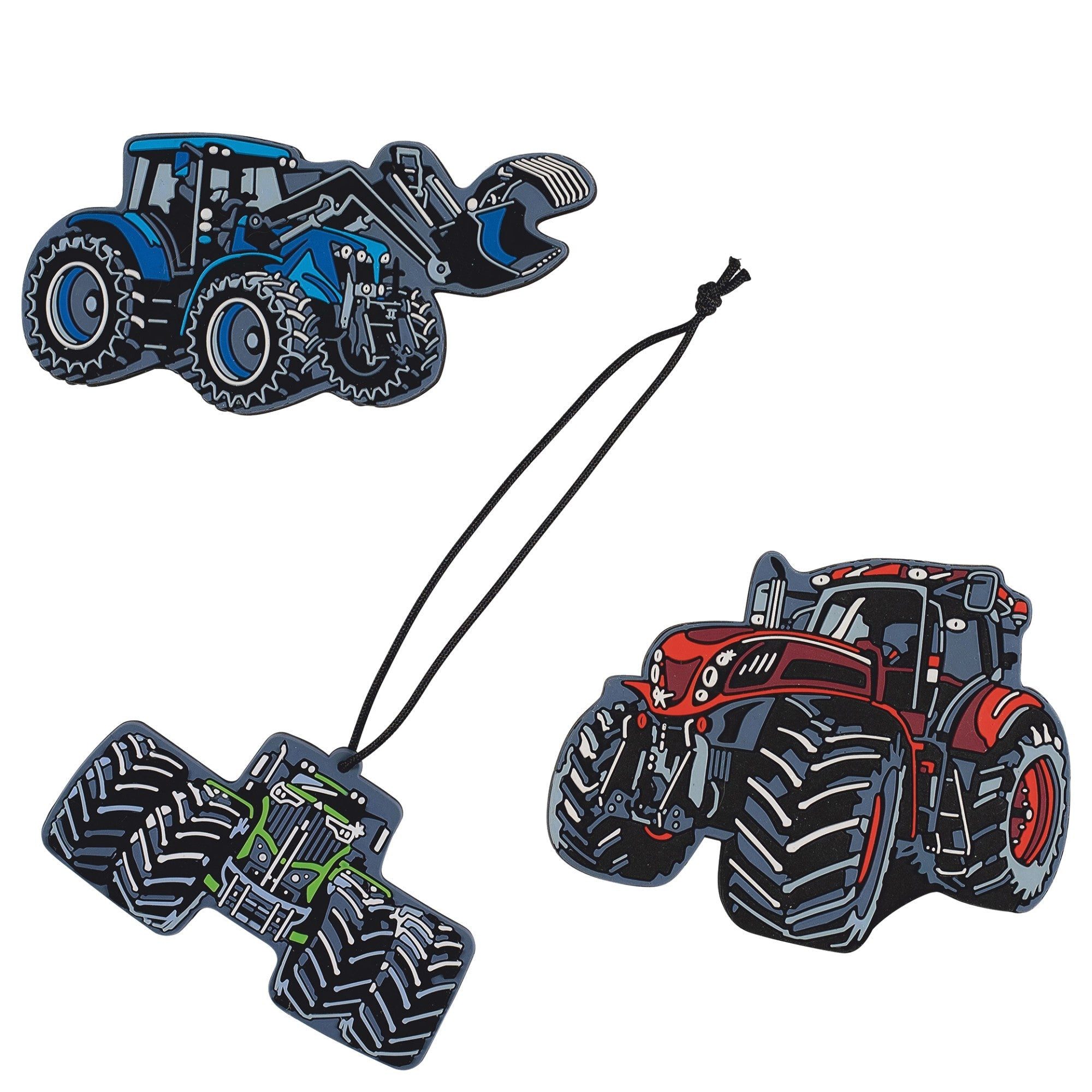 Schulranzen Zubehör Wechselbuttons ErgoFlex. Max & Easy 3tlg. (Traktor)