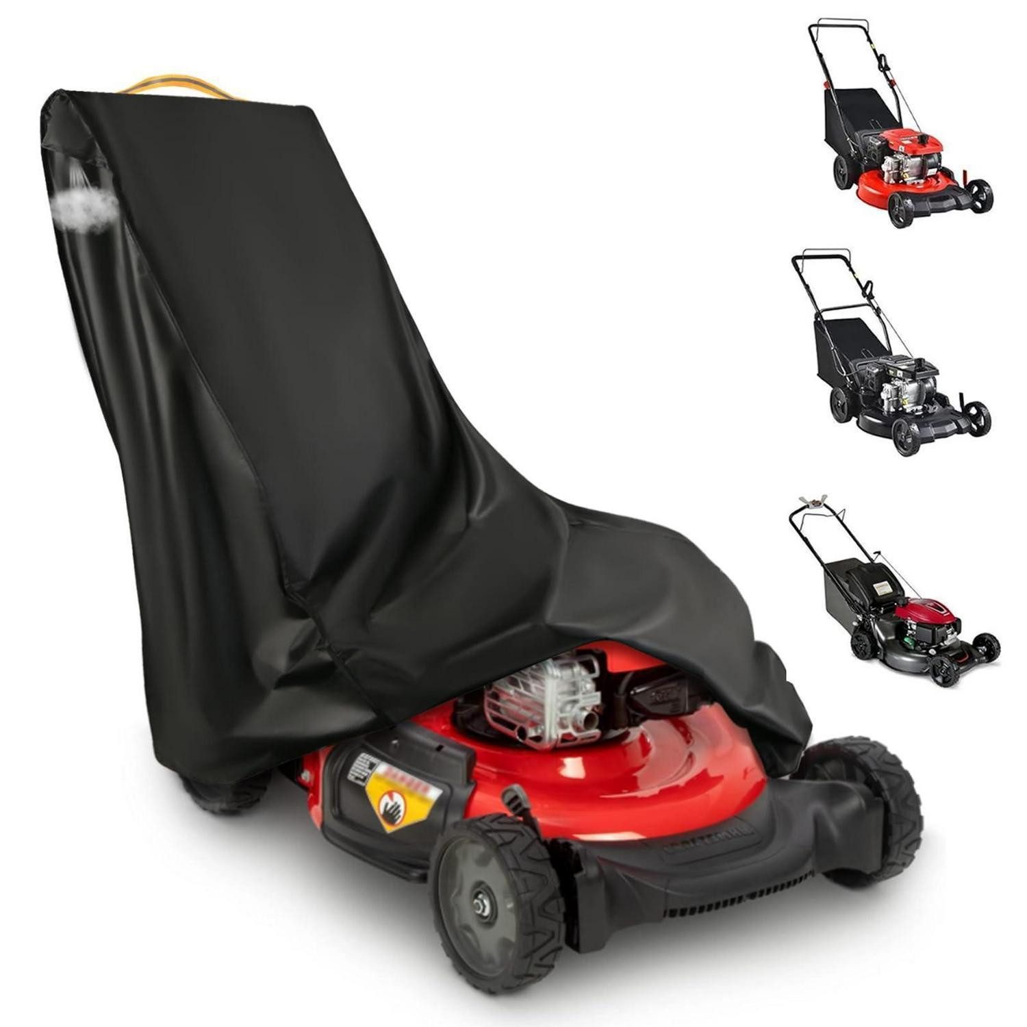 LuxusKollektion Rasenmäher-Schutzhülle Rasenmäher Abdeckung wasserdicht 420D Schutzhülle Push Mower