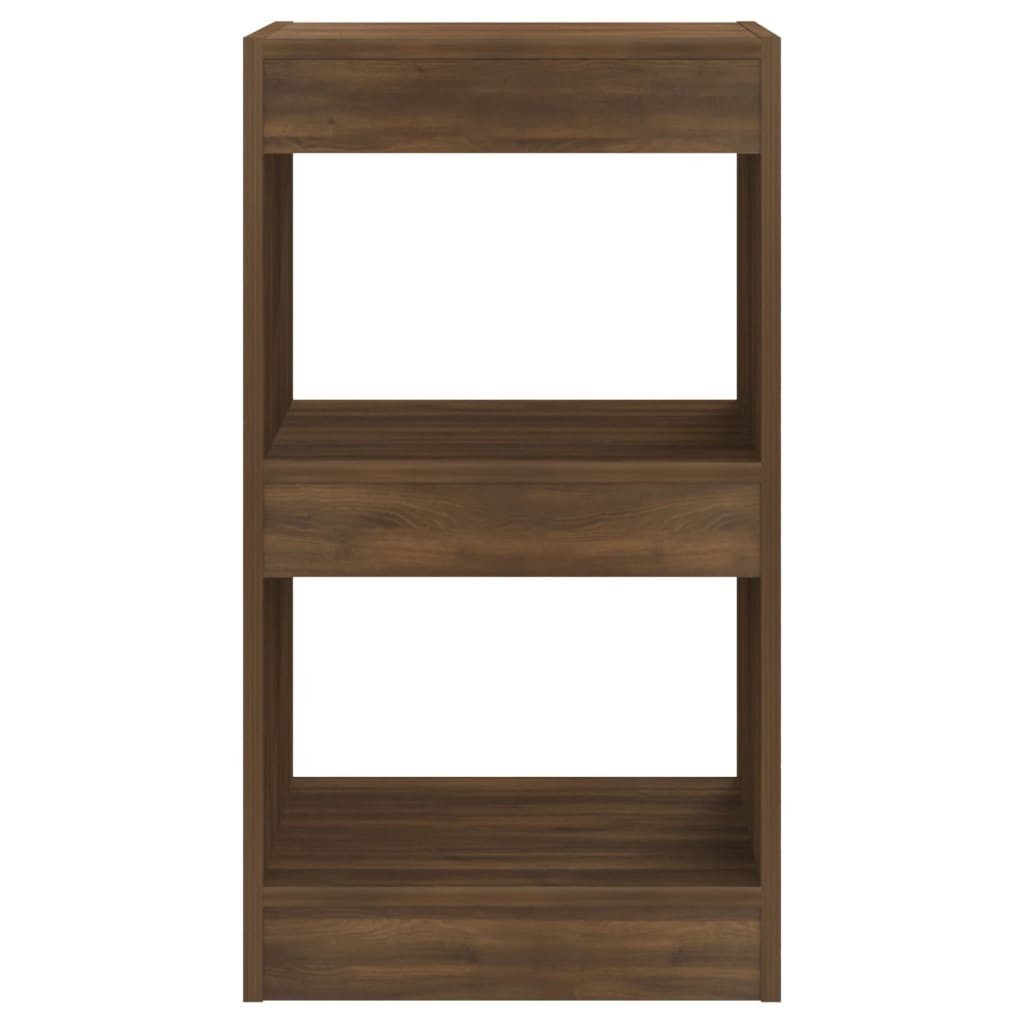 vidaXL Bücherregal Bücherregal/Raumteiler Braun Eichen-Optik 40x30x72 günstig online kaufen