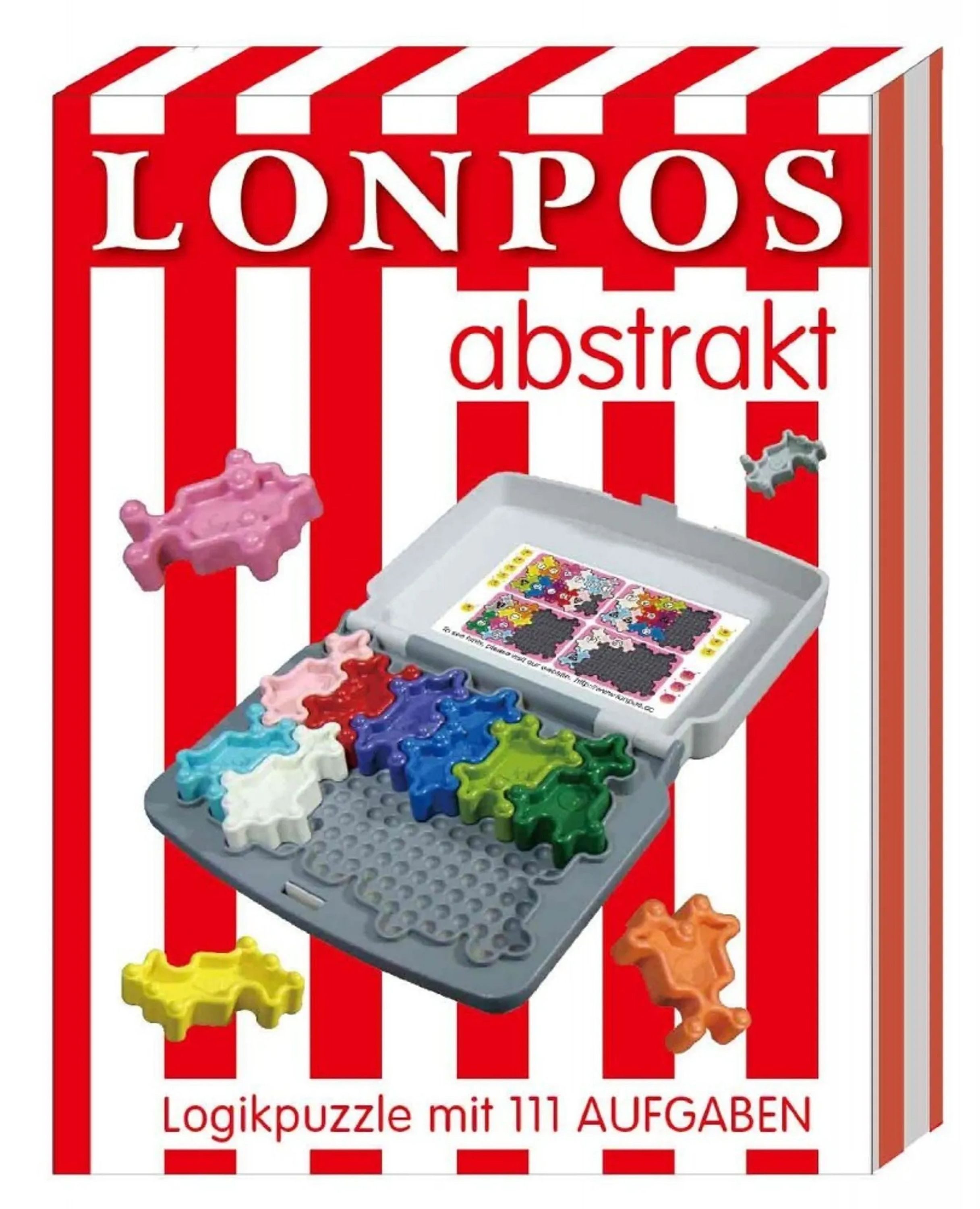 HCM KINZEL Spiel Lonpos Abstrakt – Kniffliges Logikspiel für Raumdenker