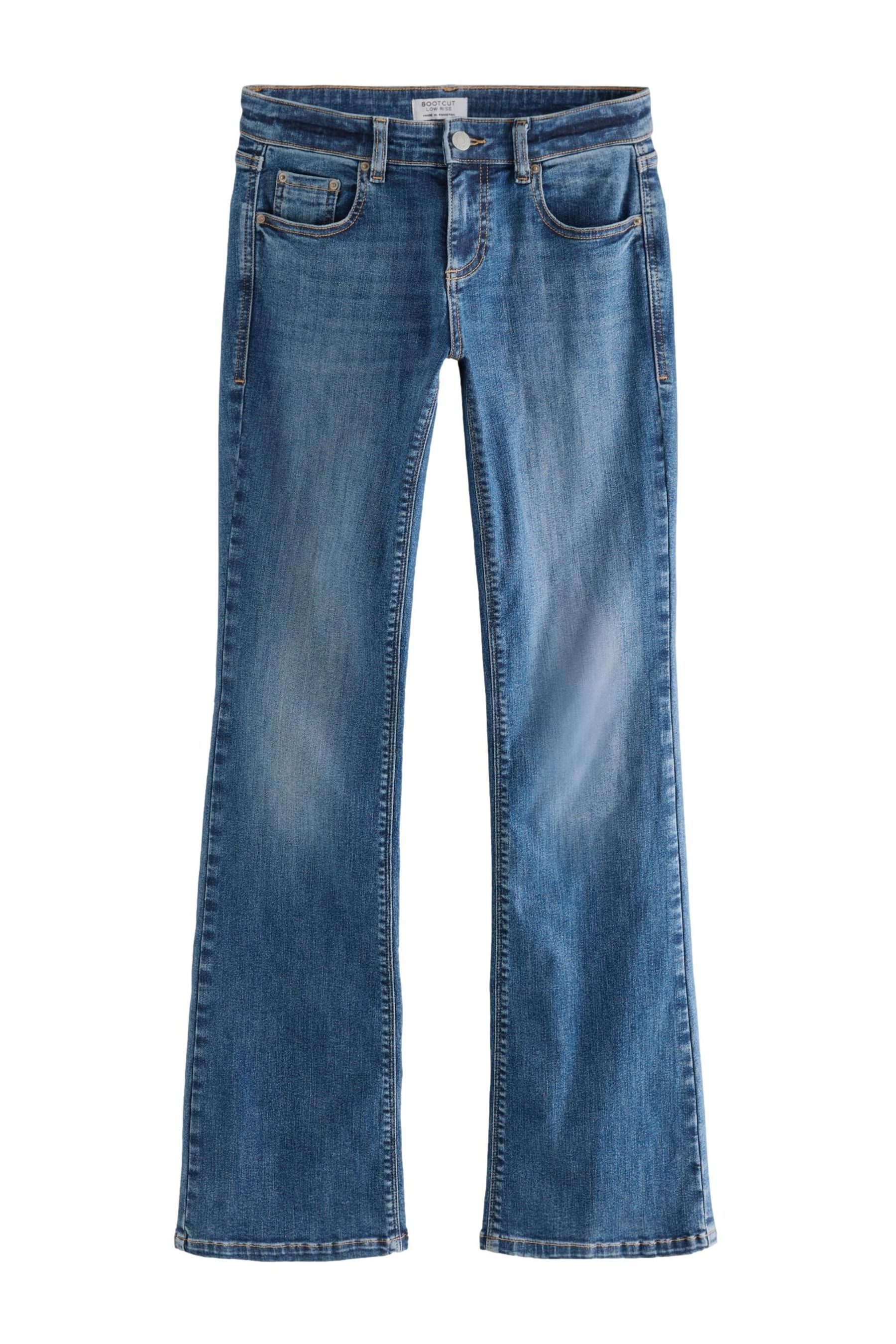 Next Bootcut-Jeans Bootcut-Jeans mit niedriger Leibhöhe, günstig online kaufen