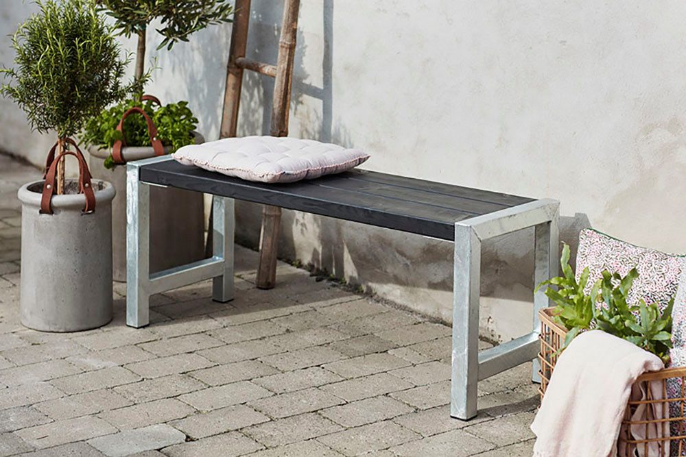 PLUS Sitzbank Cafebank, TOPSELLER! (1-St., Gartenbank, OTTOs Choice), 127x38x45 cm