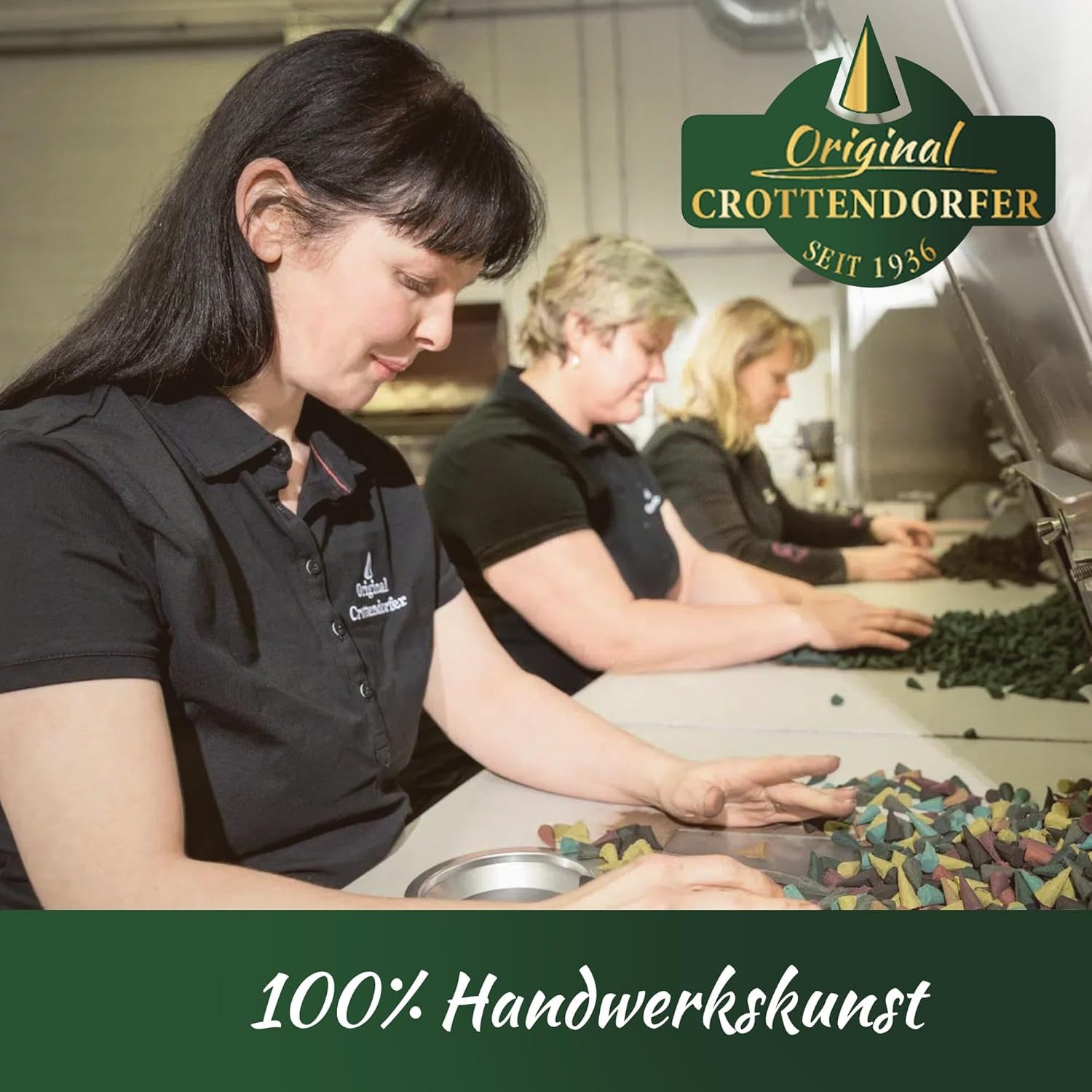 Crottendorfer Räucherkegel Räucherkerzen Geschenkset Spanschachtel 40+, 100% Made in Germany