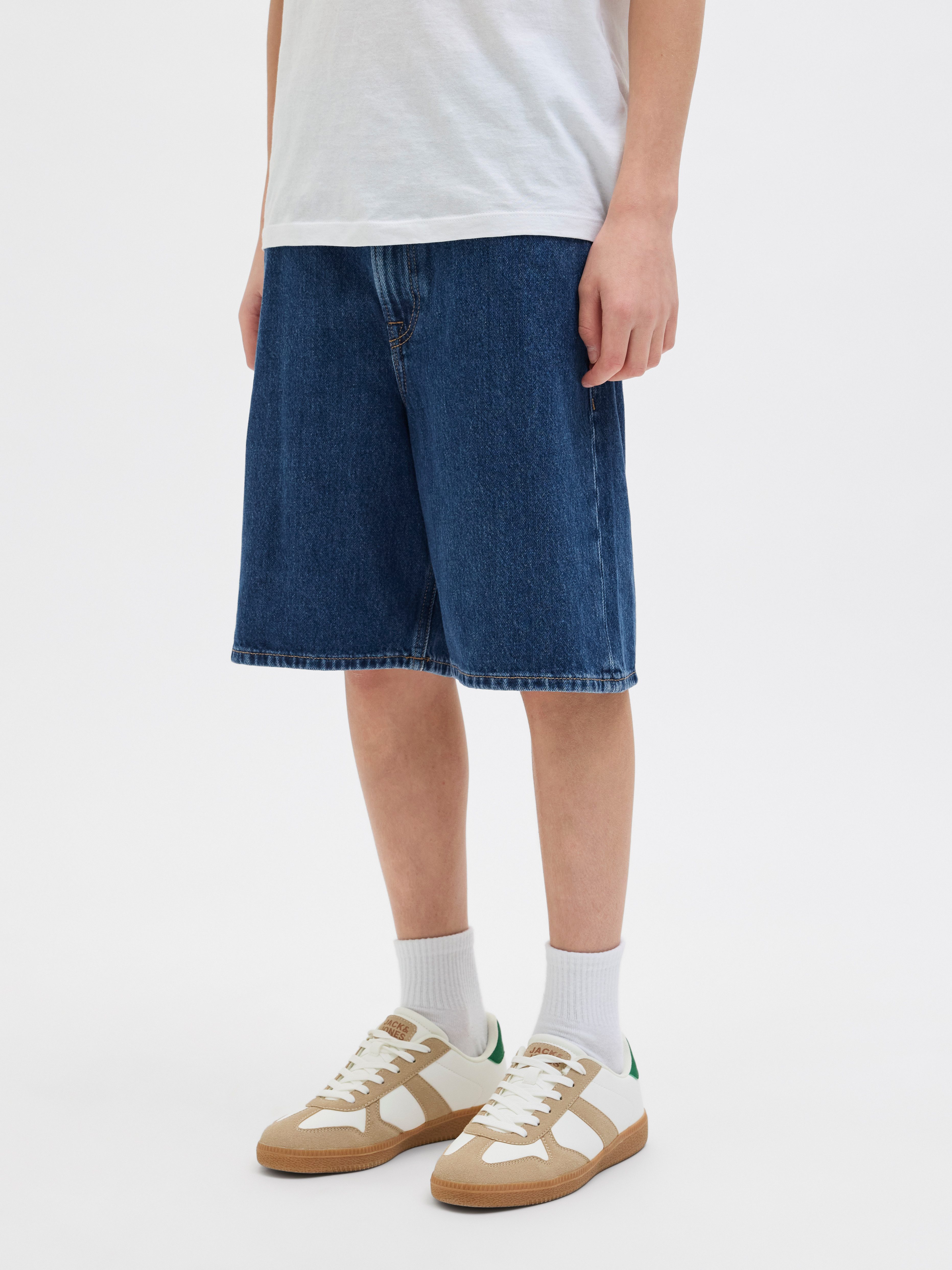 Jack & Jones Junior Shorts JJITONY locker geschnitten für angenehmes Tragegefühl unifarben, modisch, regular fit, Web