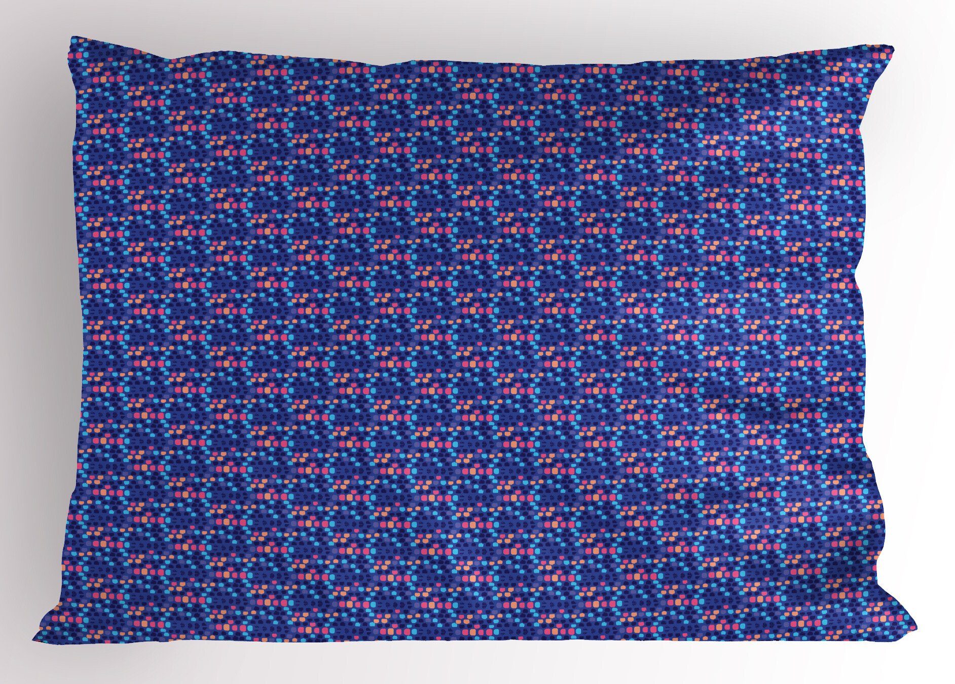 Kissenbezüge Dekorativer Gedruckter Size Abstrakt Abakuhaus (1 Kopfkissenbezug, Spuren Standard von Stück), Pinsel Kunst