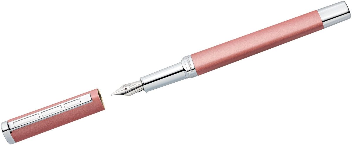 STAEDTLER Füllhalter Füllhalter triplus 474 F Stahlfeder radiant rose