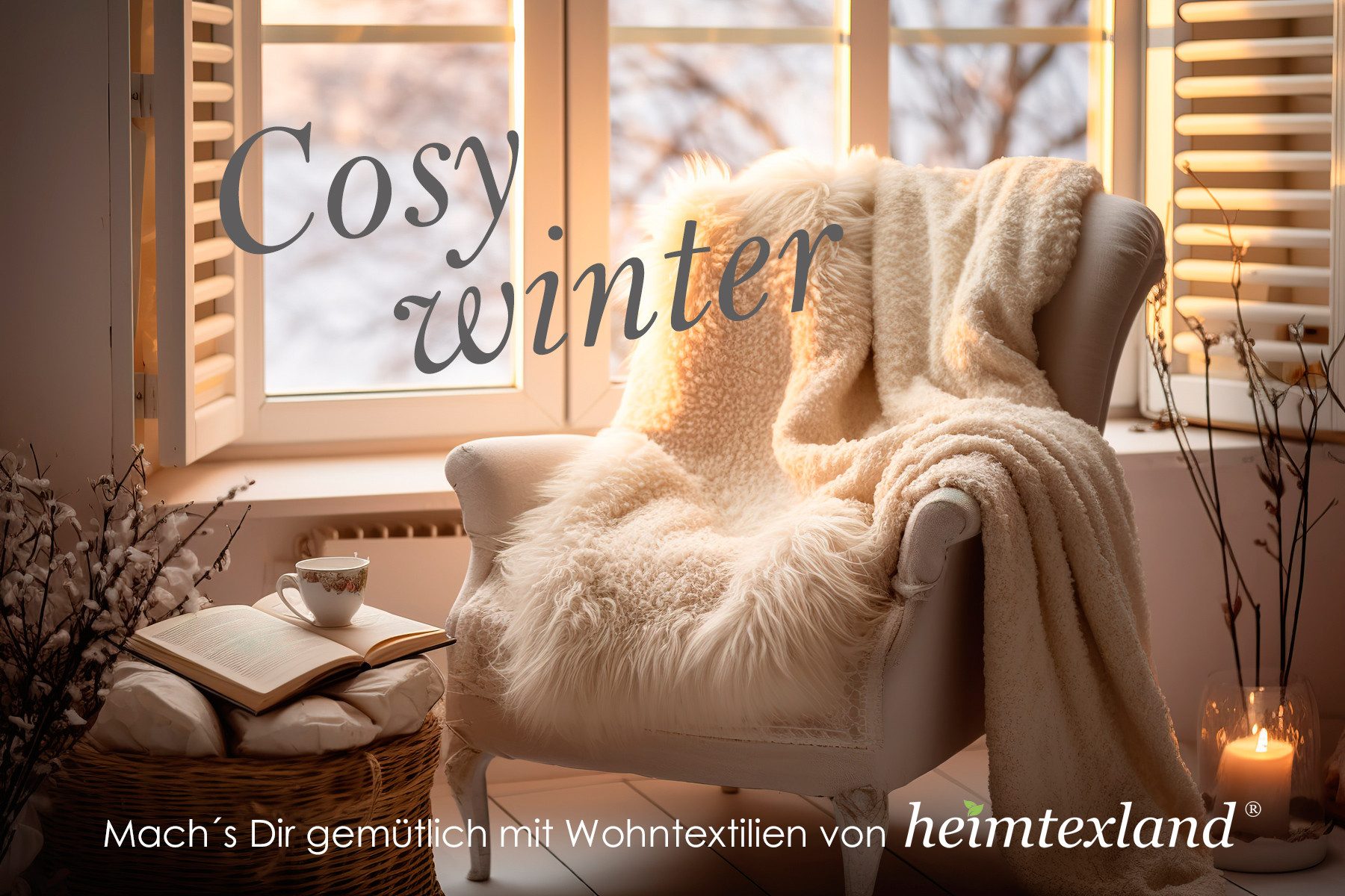 heimtexland Tischdecke Tischdeko Weihnachten Vichy Karo Elch Applikation (Typ282 1-tlg), Tischdecke I Tischläufer I 40 x 90 cm I bestickt