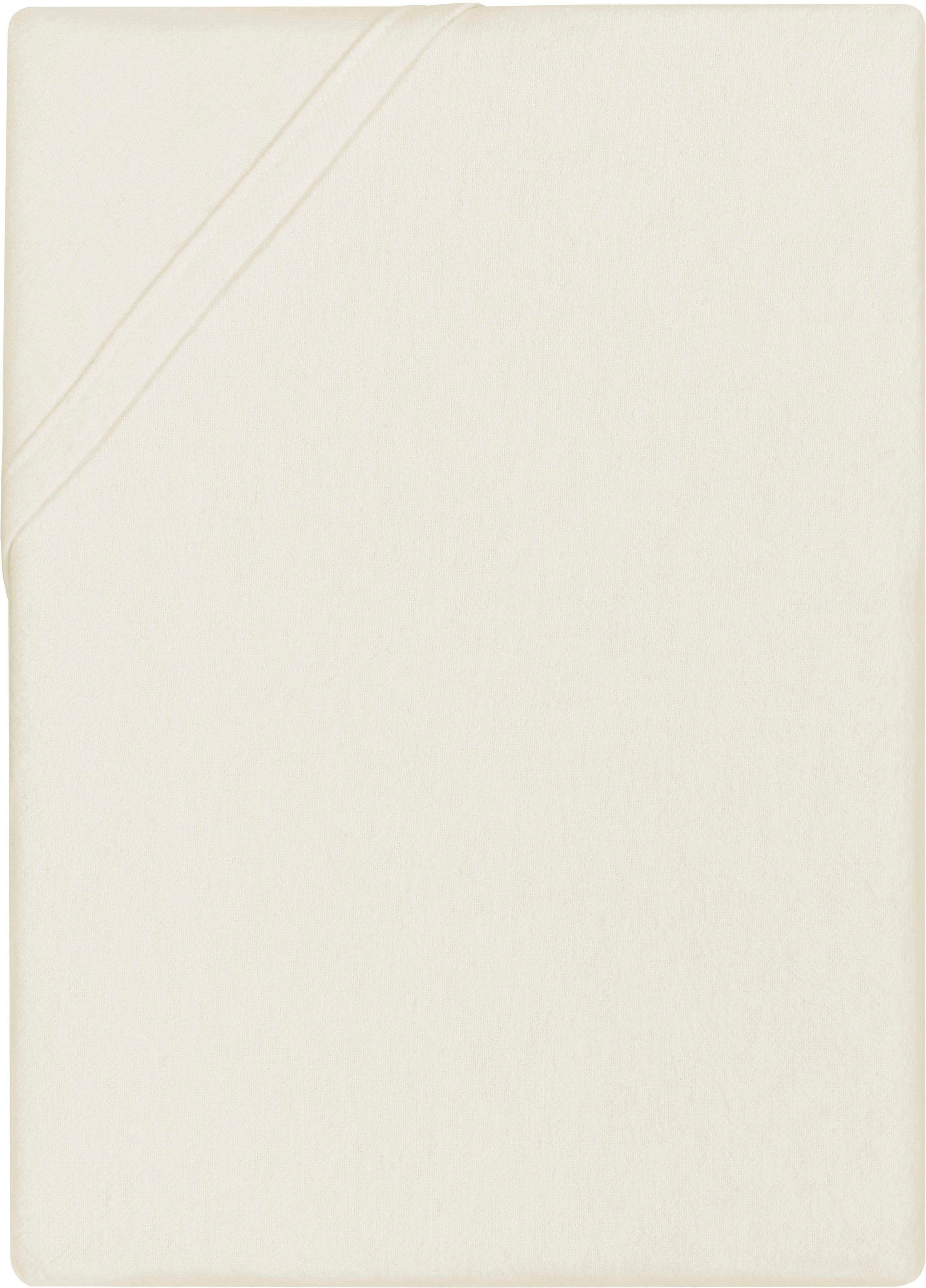 Biberna Betttuch Lian, Biber, Gummizug: ohne, (1 Stück), wärmender Feinbibe günstig online kaufen