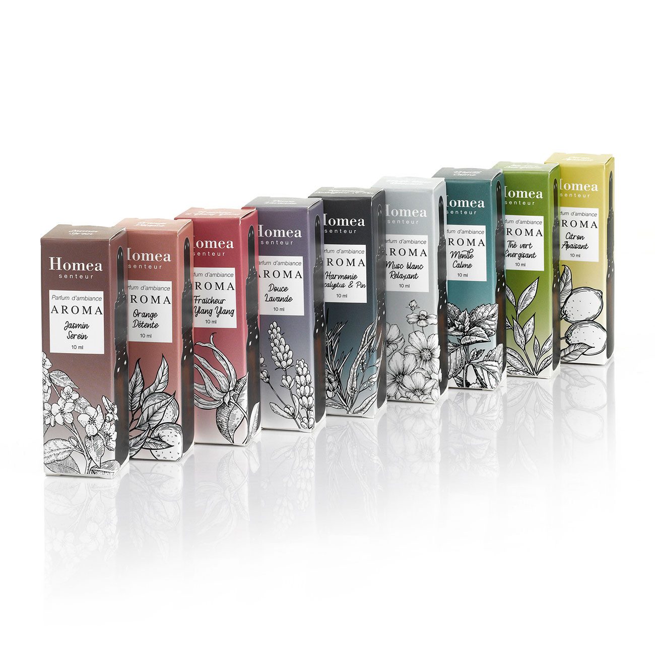 Homea Duftöl Lavendel-Duftöl 10ml, 100% Natürlich für Aroma Diffuser & Entspannung (1-St), Verwendung für Duftlampen, Diffuser u.ä.