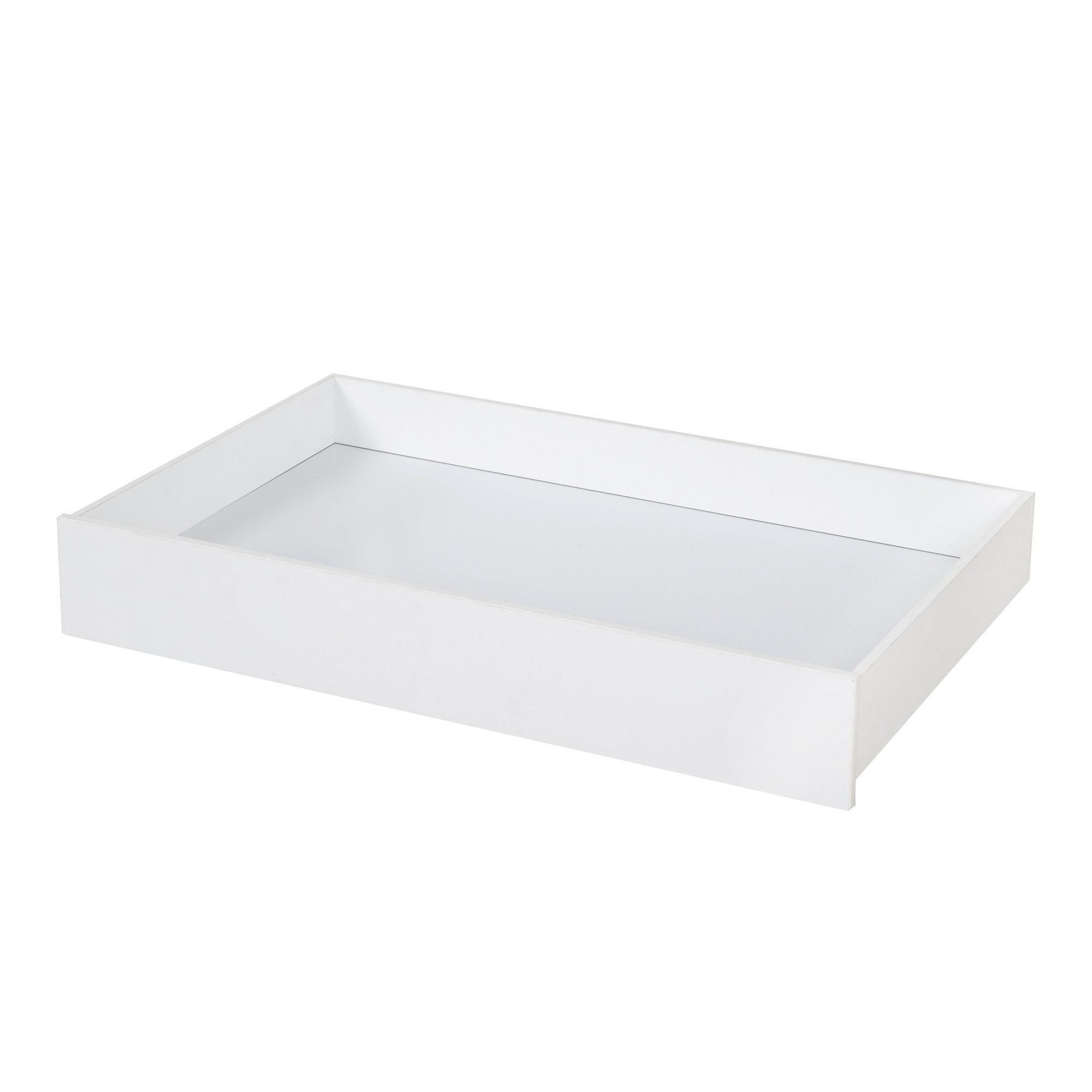 roba® Bettschubkasten Schubladen-Set für roba Montessori Hausbett 90 x 200 cm, Mobiles 2er Schubkasten-Set -Praktische Stauraumlösung - Holz Weiß