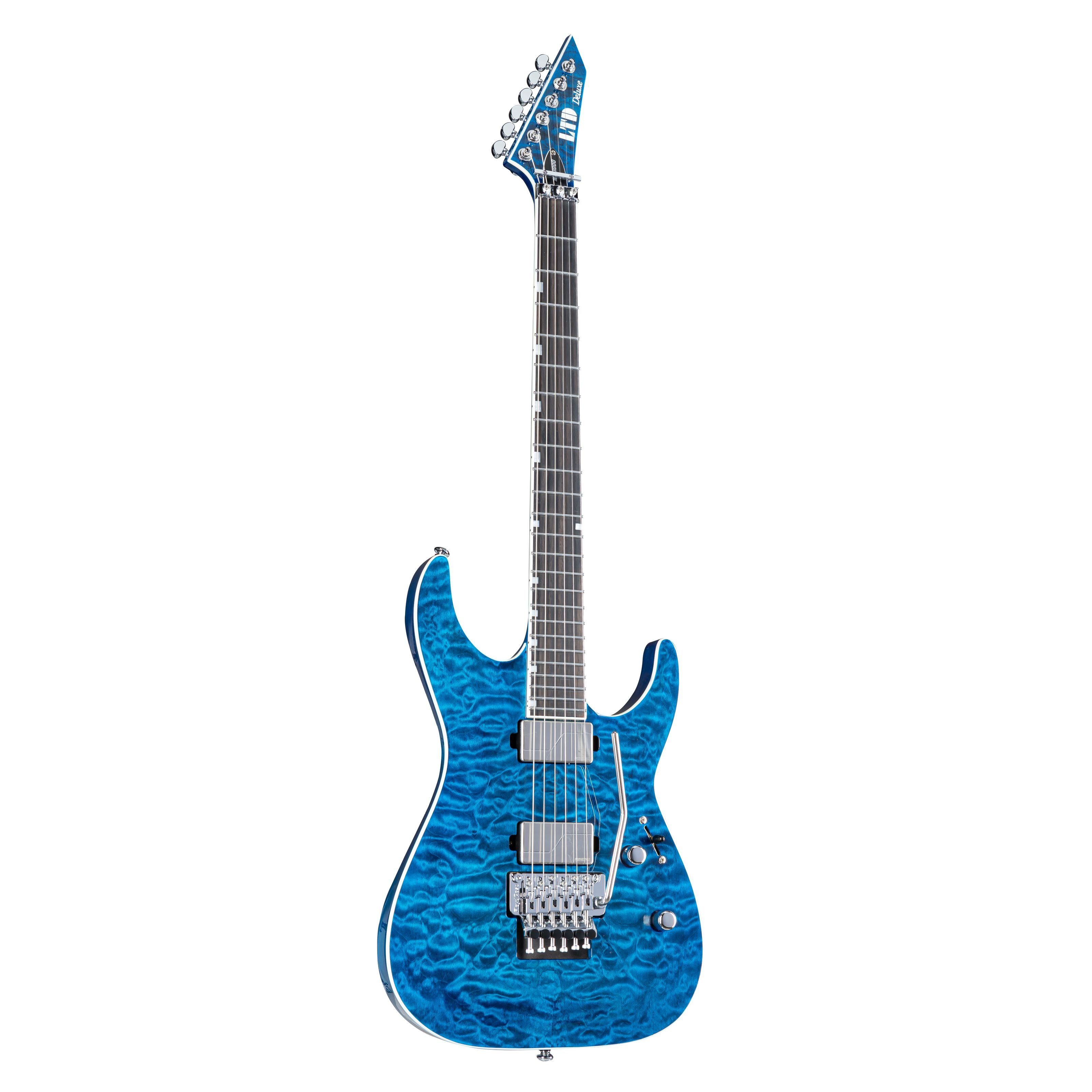 ESP E-Gitarre, E-Gitarren, ST-Modelle, LTD MH-1000 Black Ocean - E-Gitarre