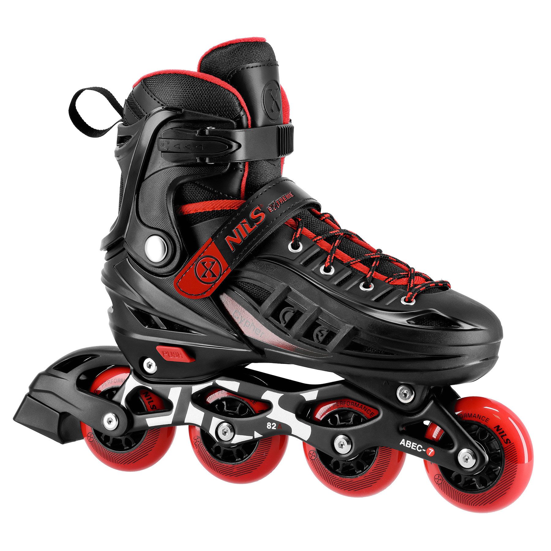 NILS EXTREME Inlineskates Inliner verstellbare Inline Skates, Größe 29-43, perfekter Outdoorspaß