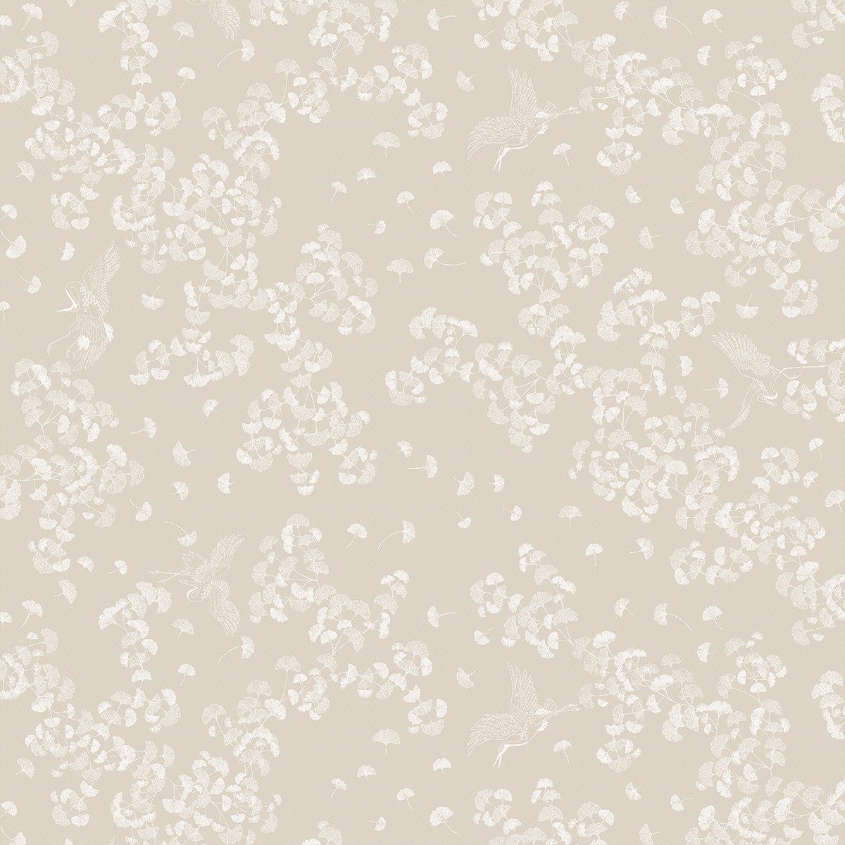Garnier Thiebaut Tischdecke Garnier-Thiebaut Tischwäschekollektion Mille Ginkos, jacquard-gewebt