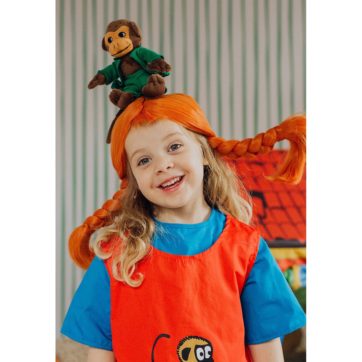 Pippi Langstrumpf Kuscheltier Herr Nilsson Unisex Kinder