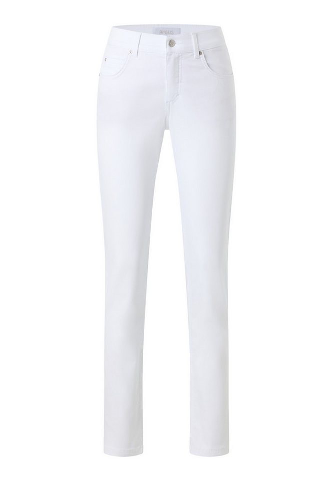 ANGELS Slim-fit-Jeans - Jeans Cici mit geradem Bein - elastische Denim für jeden Anlass