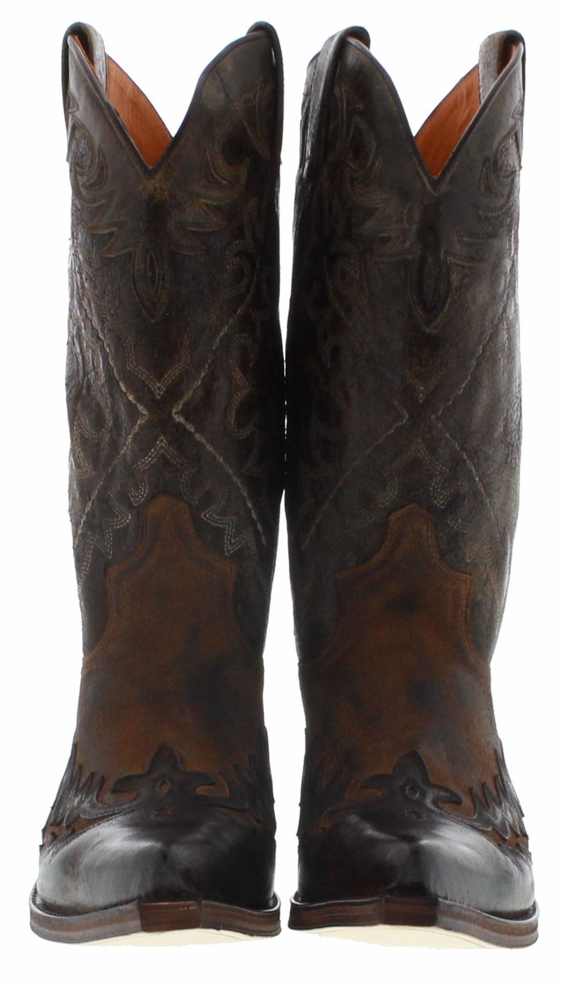 Sendra Boots 9669 CUERVO MICK Braun Cowboystiefel Herren Westernreitstiefel günstig online kaufen
