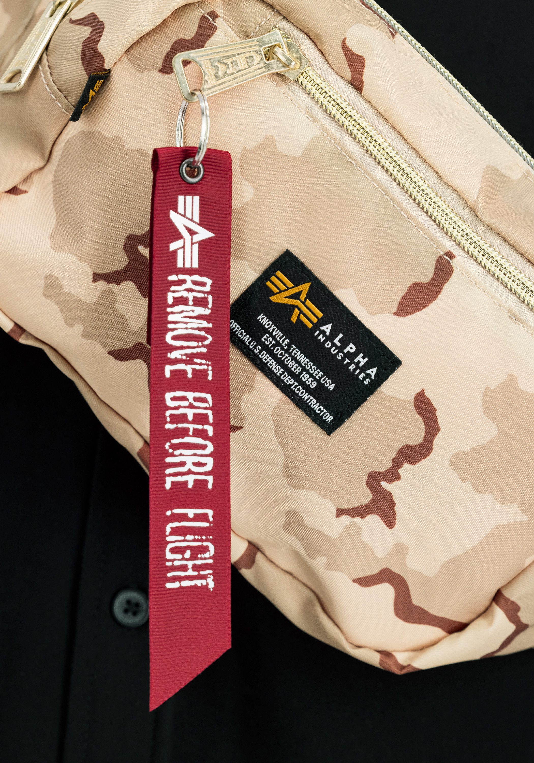 Alpha Industries Tragetasche Crew Waist Bag Camo