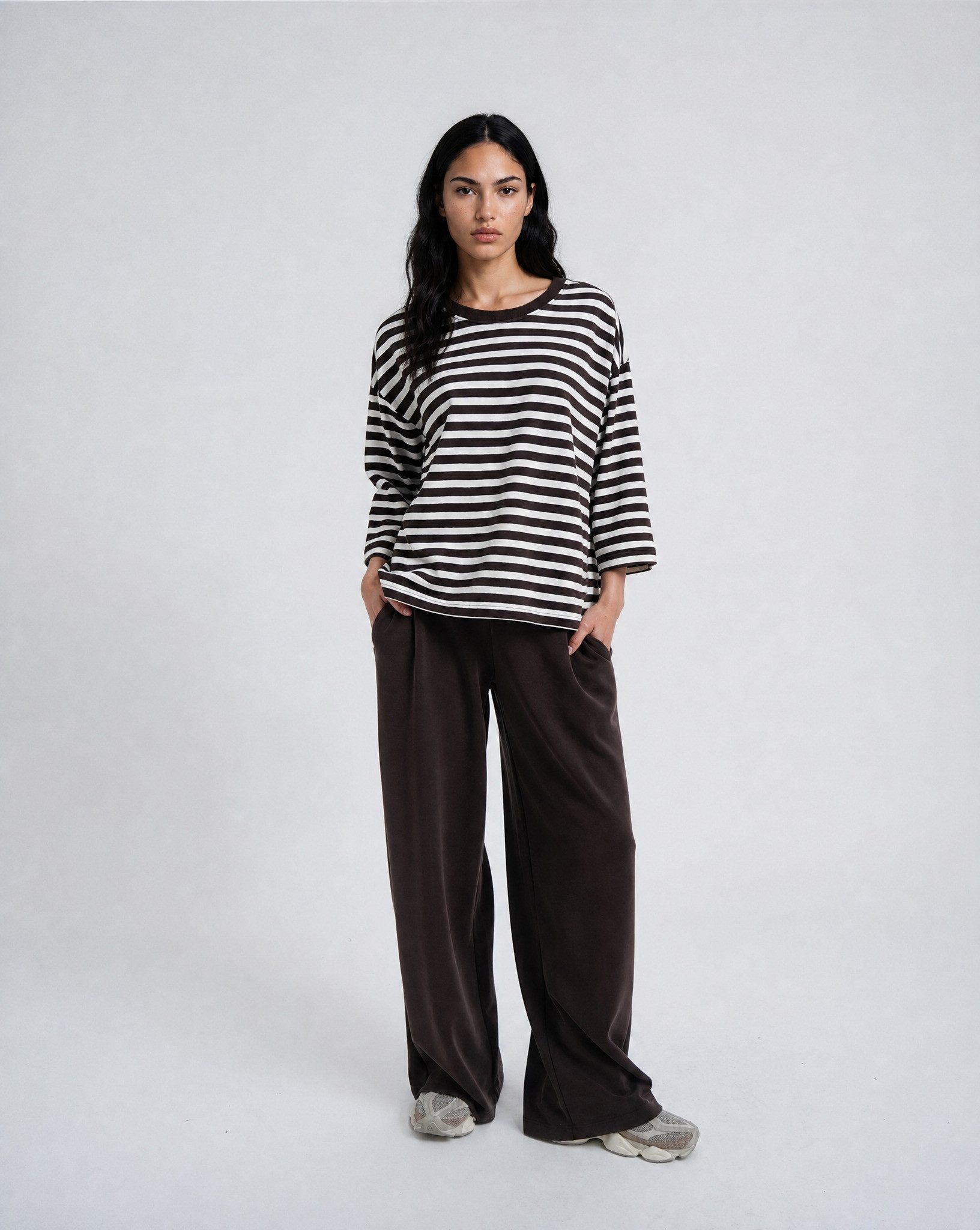 Smith & Soul Sweater mit überschnittener Schulter
