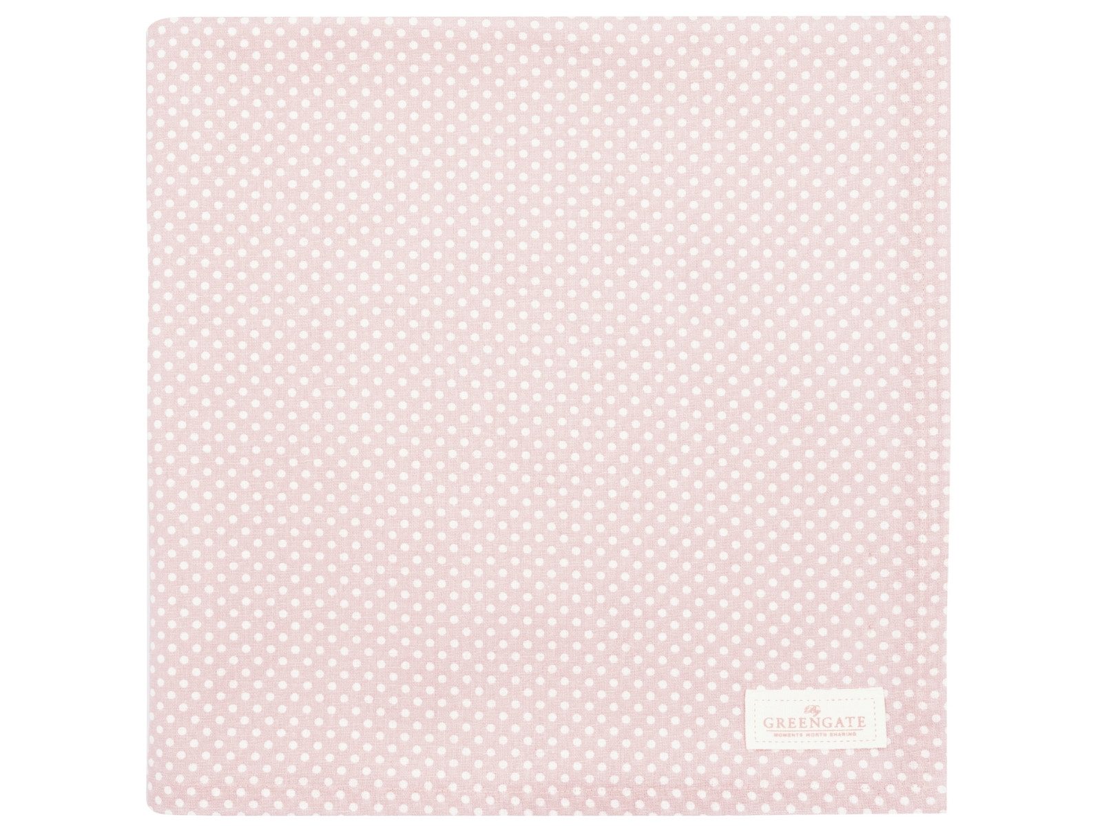 Greengate Tischdecke Dotty Tischdecke pale pink 150x150cm