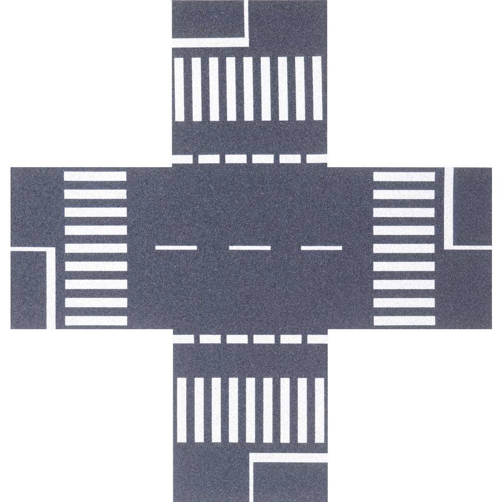 Straßenkreuzung Modelleisenbahn-Set Busch