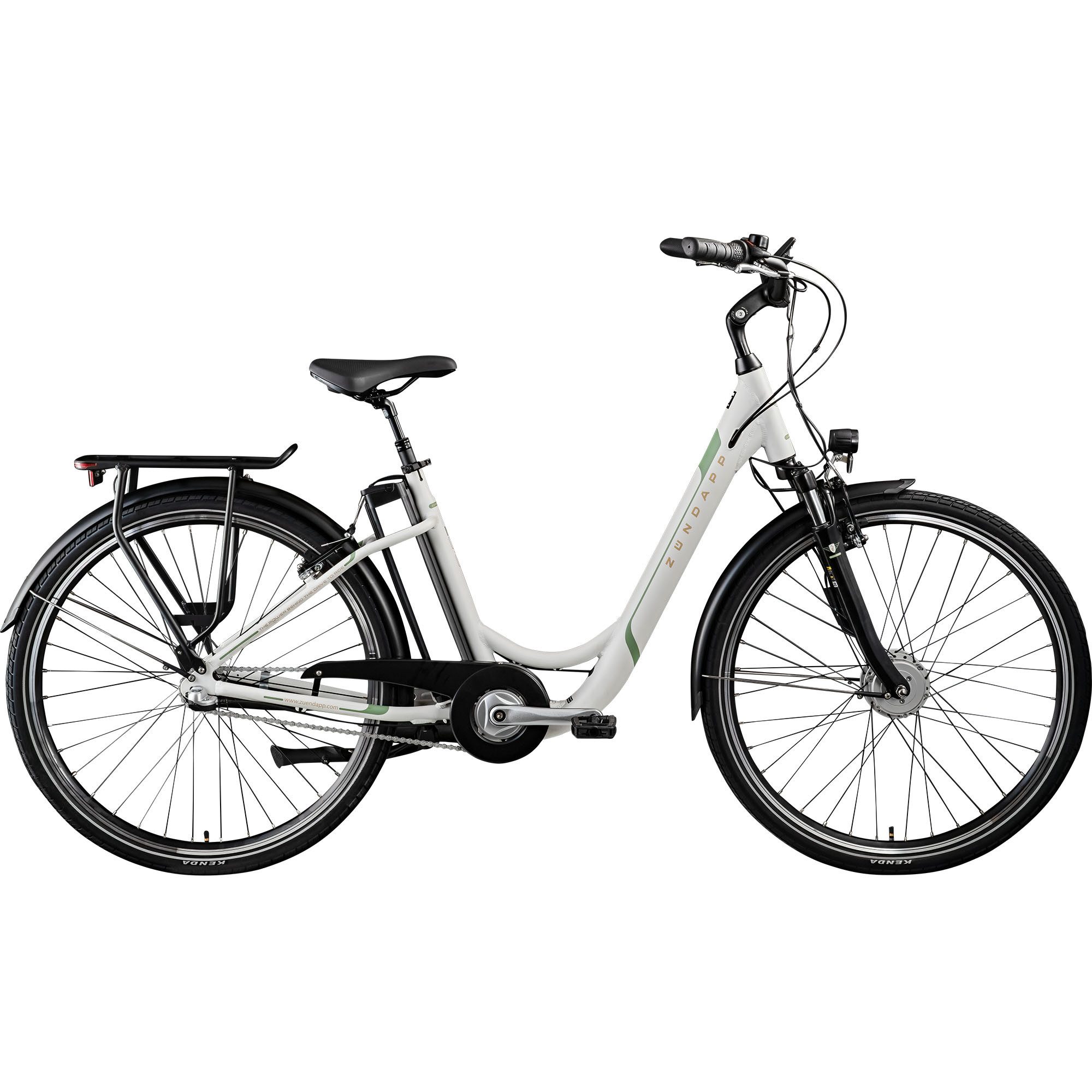 Zündapp E-Bike Cityrad Z510, 3 Gang, Nabenschaltung, Frontmotor, 531 Wh, E Bike 28 Zoll Damenfahrrad ab 155 cm mit 3 Gang Nabenschaltung