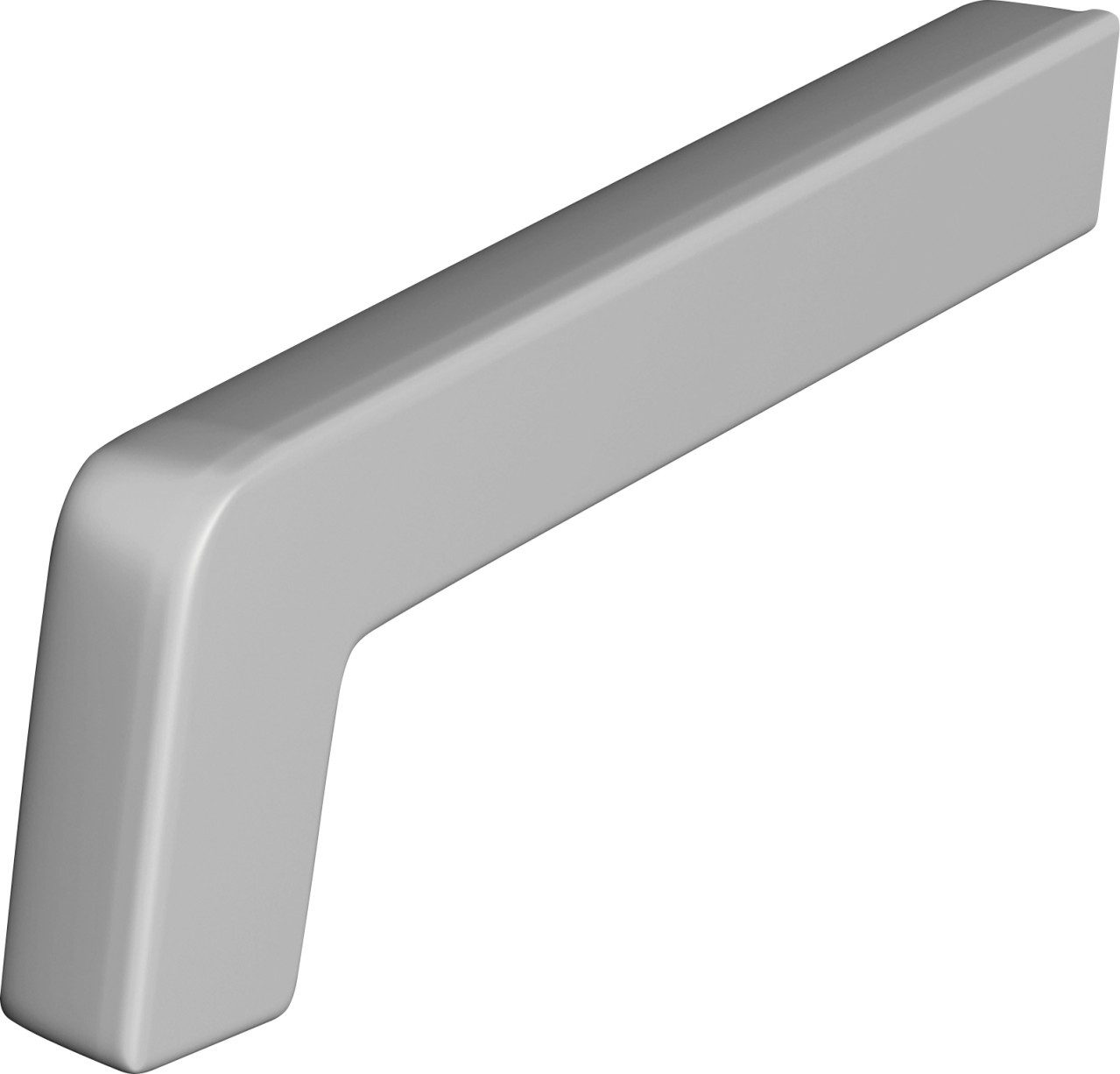 Sarei Haus- und Gartentechnik Fensterbank Sarei PVC Seitenteile silber 195 mm