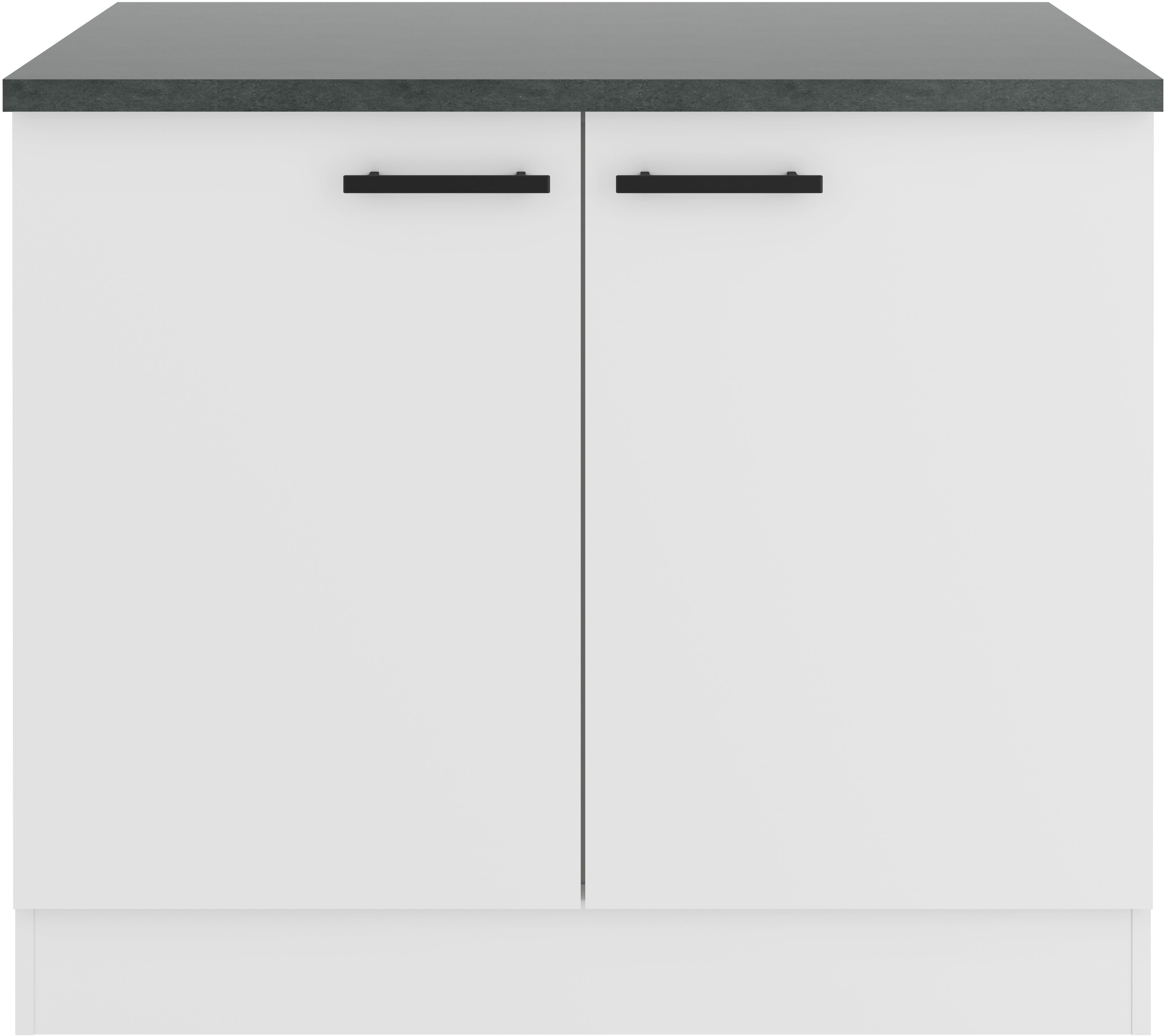 OPTIFIT Spülenschrank Palma Breite 100 cm, inklusive Einbauspüle