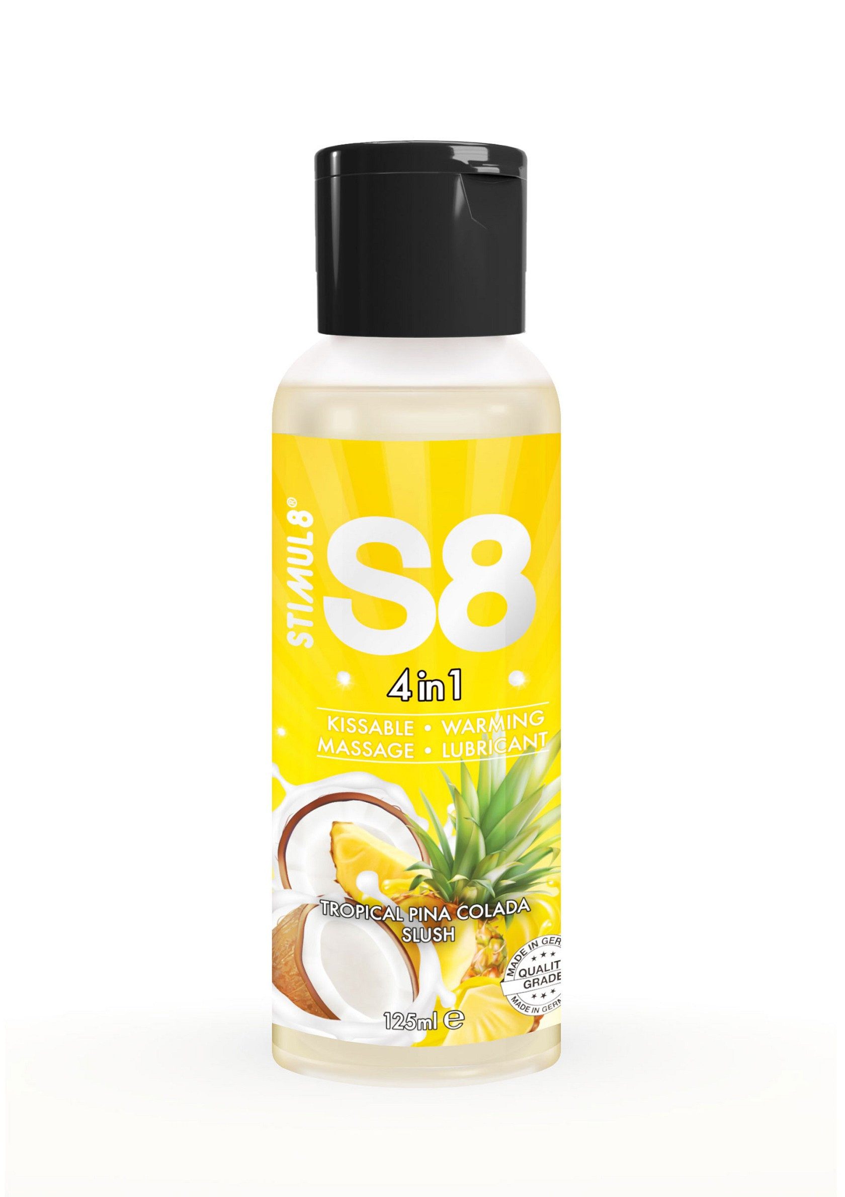 Gleitgel 4-in-1 Dessert Pina Colada Geschmack Lube Gleitmittel 125ml