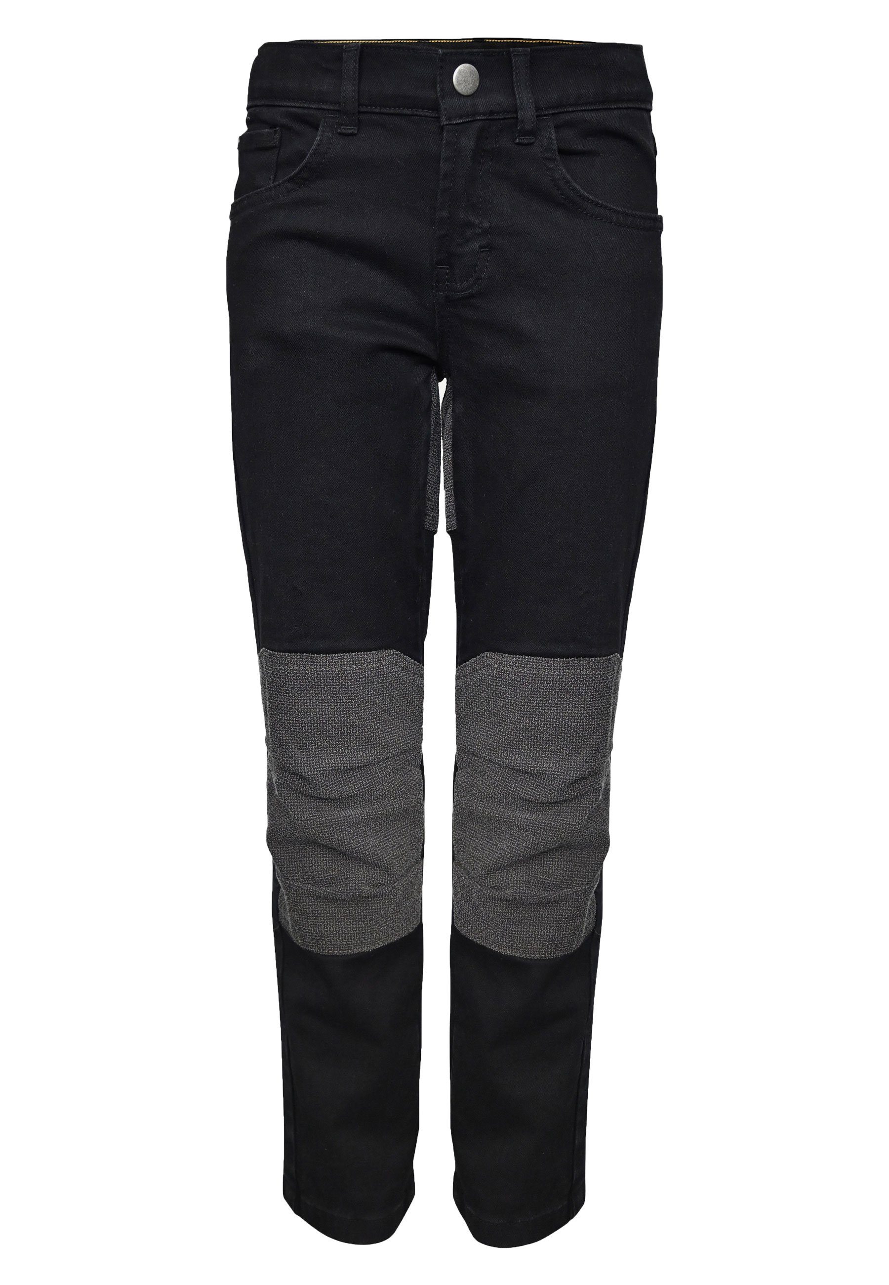 Bestboy Arbeitslatzhose blackdenim robust Besatz Elkline mit Five-Pocket-Stretch