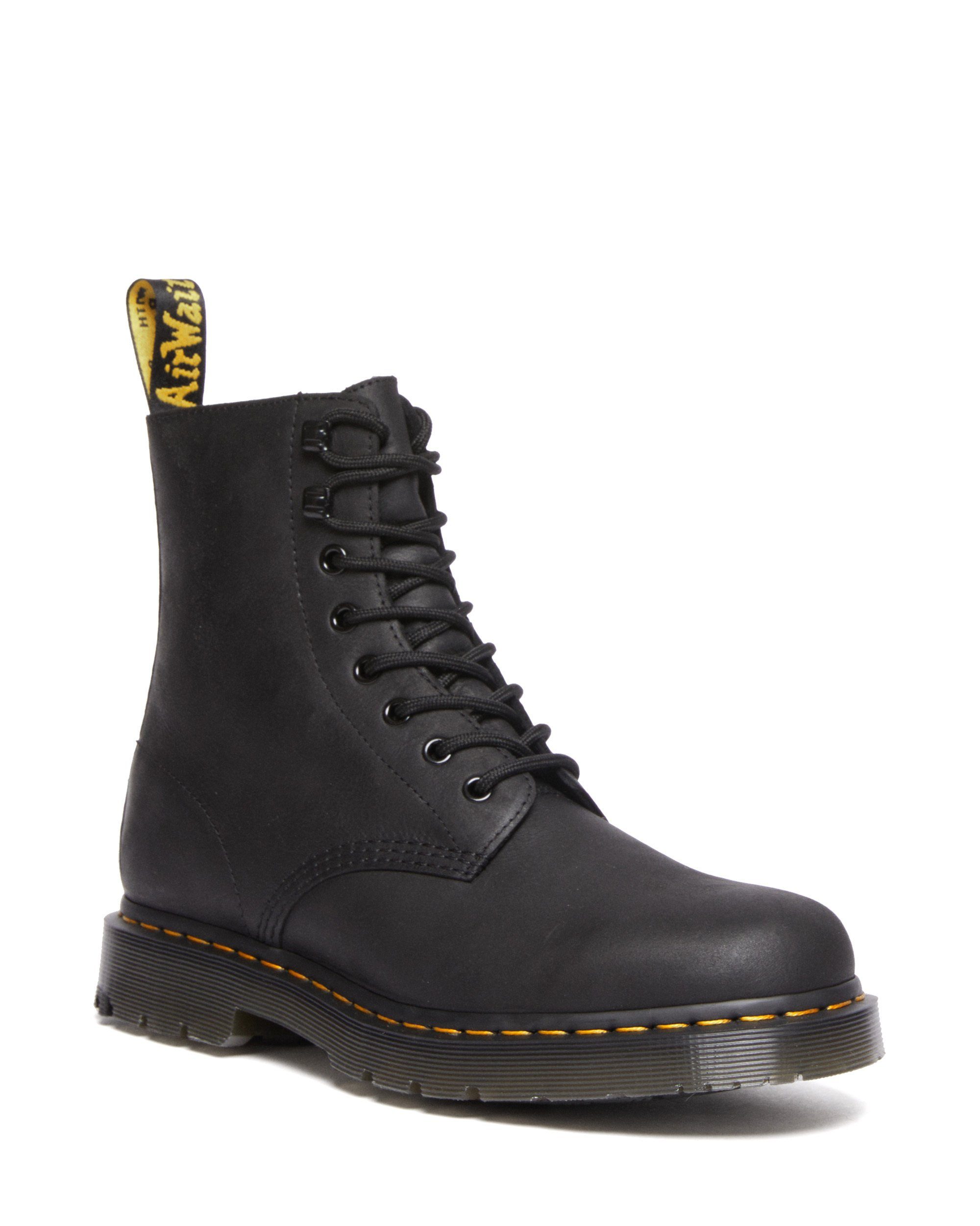 DR. MARTENS 1460 schwarz (2-tlg) Wintergrip WP Pascal Ankleboots Outlaw