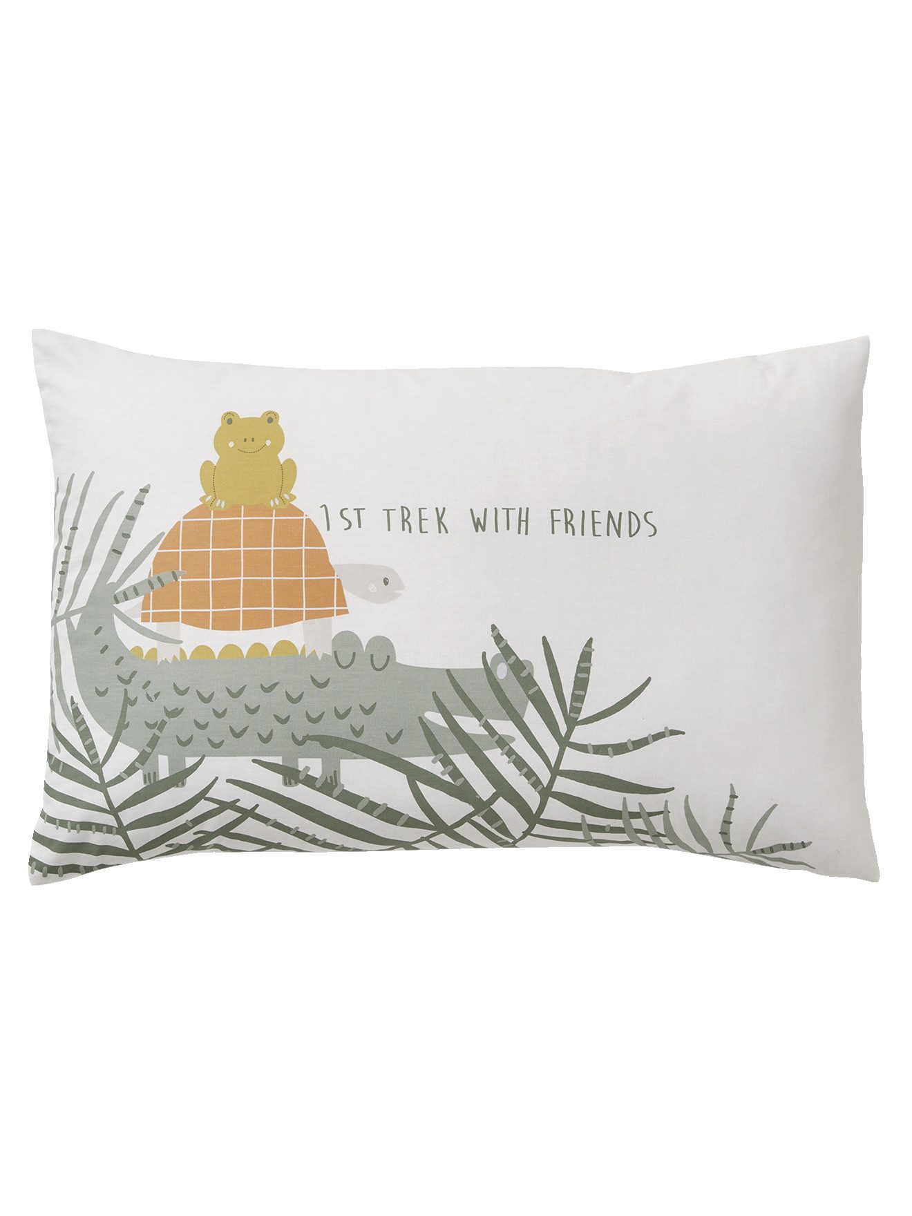 vertbaudet Bettwäsche Baby Kissenbezug TREK, Baumwolle