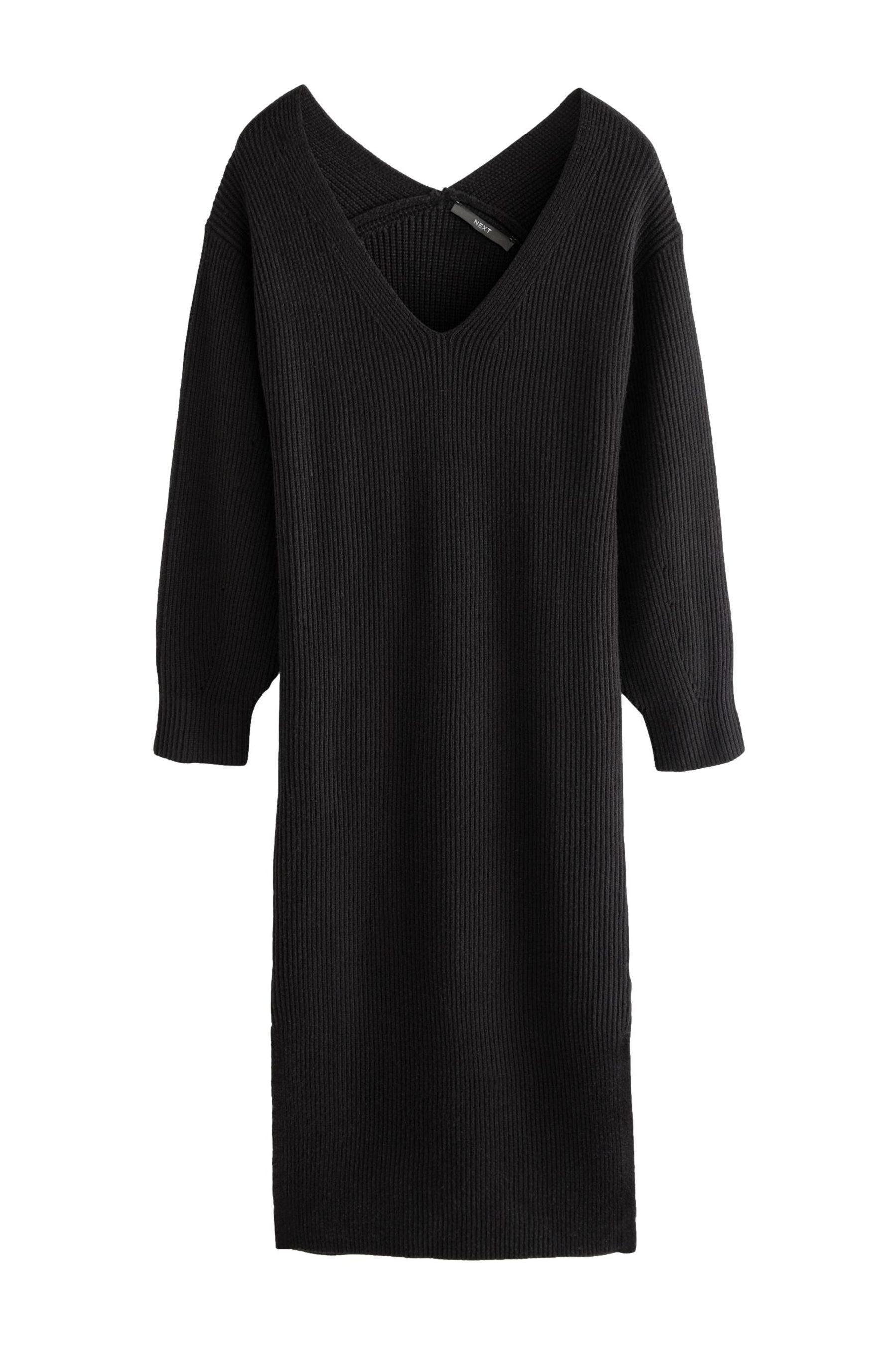 Next Strickkleid Pulloverkleid aus Rippstrick mit günstig online kaufen
