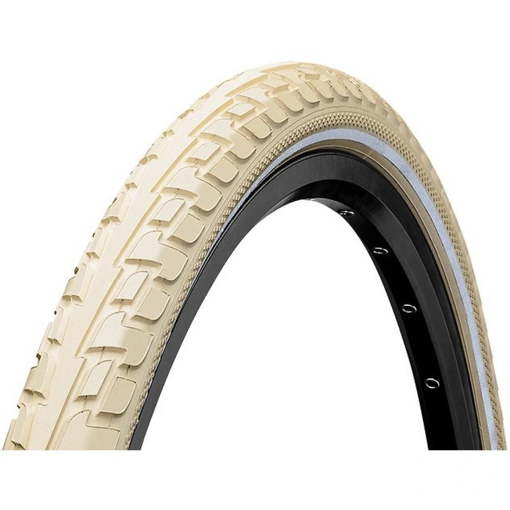 CONTINENTAL Fahrradreifen Continental Reifen Conti Ride Tour 26x1.75" 47-559 creme Reflex E-25 D