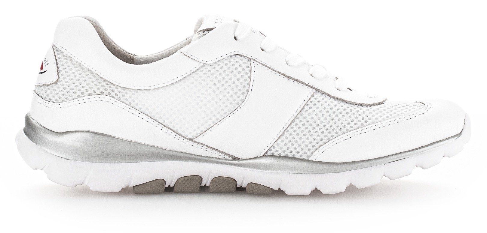 rollingsoft Sneaker mit sportlichem Mesheinsatz, Freizeitschuh, Halbschuh, Schnürschuh