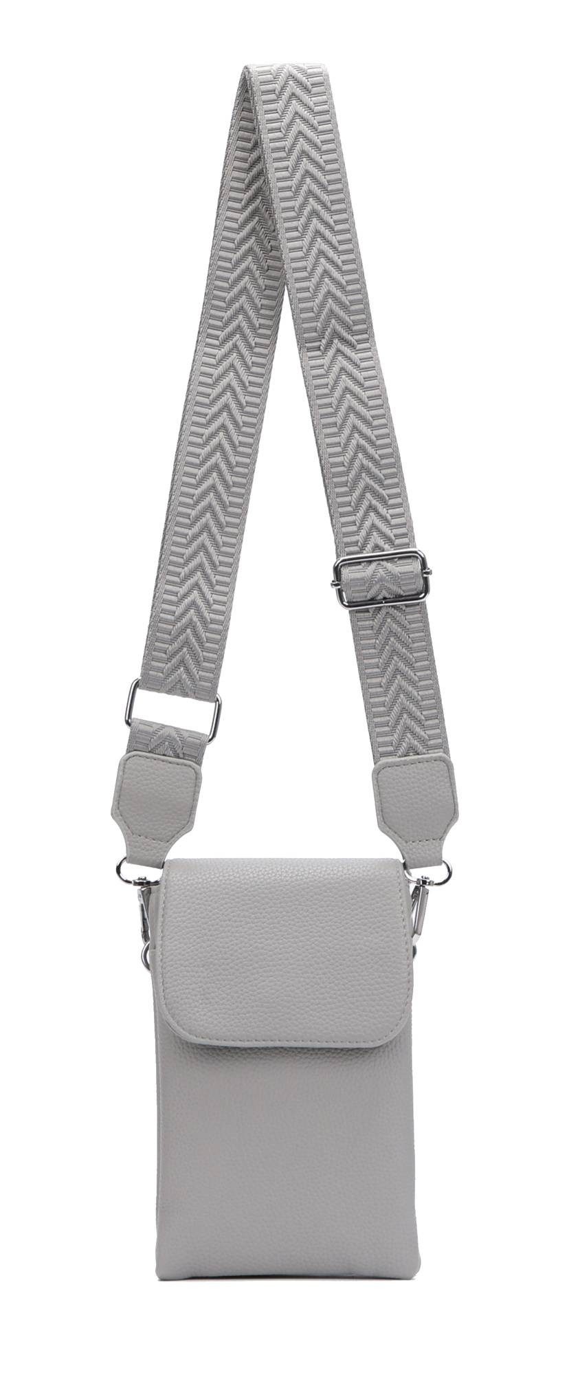 ITALYSHOP24 Geldbörse Damen Tasche Handytasche Brusttasche Crossbody Umhäng günstig online kaufen