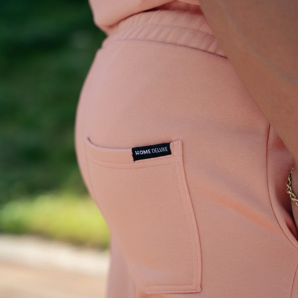 HOME WEAR Jogginghose Sweatpants 70% Baumwolle, Schwerer Premium Stoff mit 350 GSM, Sporthose