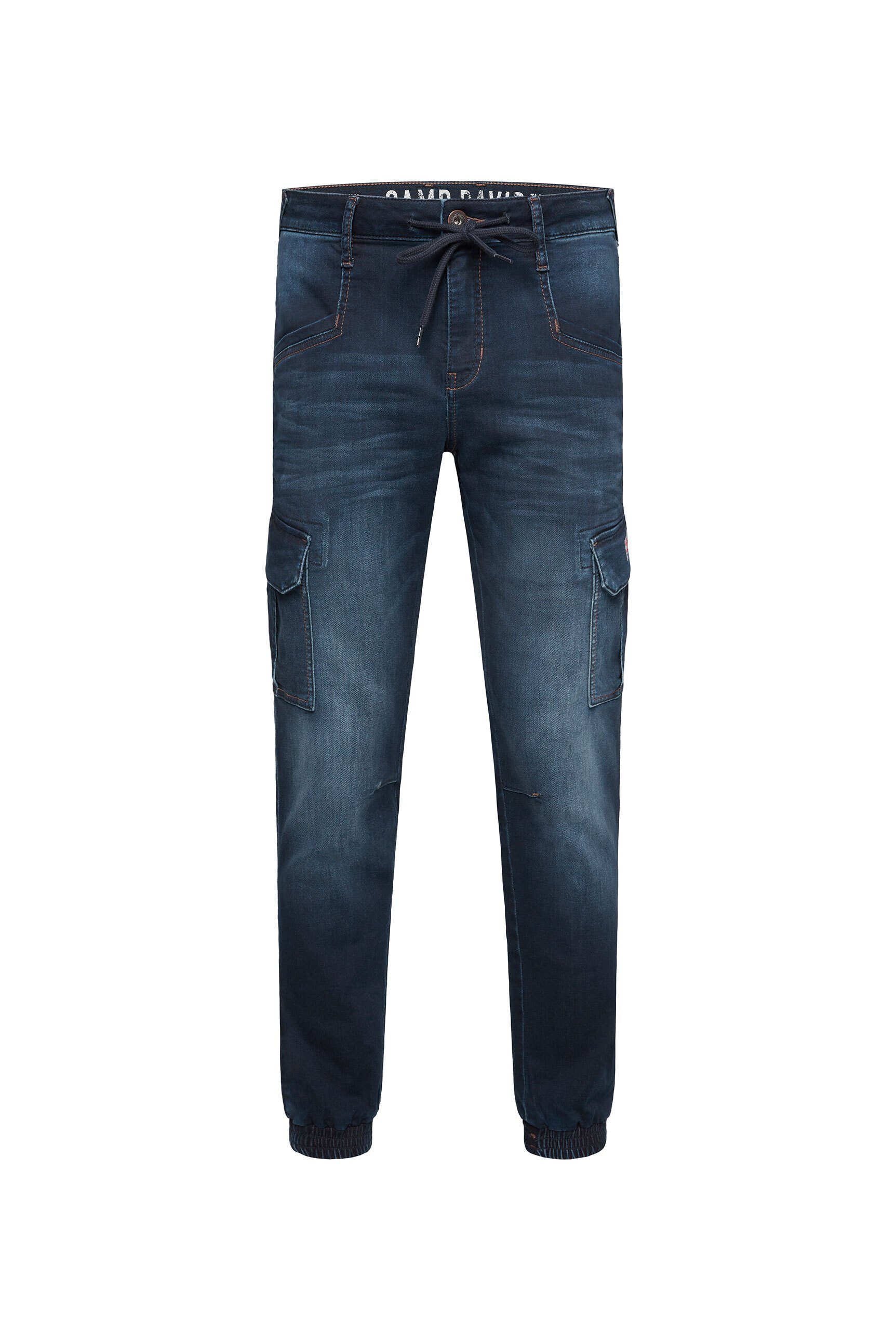 CAMP DAVID Regular-fit-Jeans mit Leibhöhe hoher